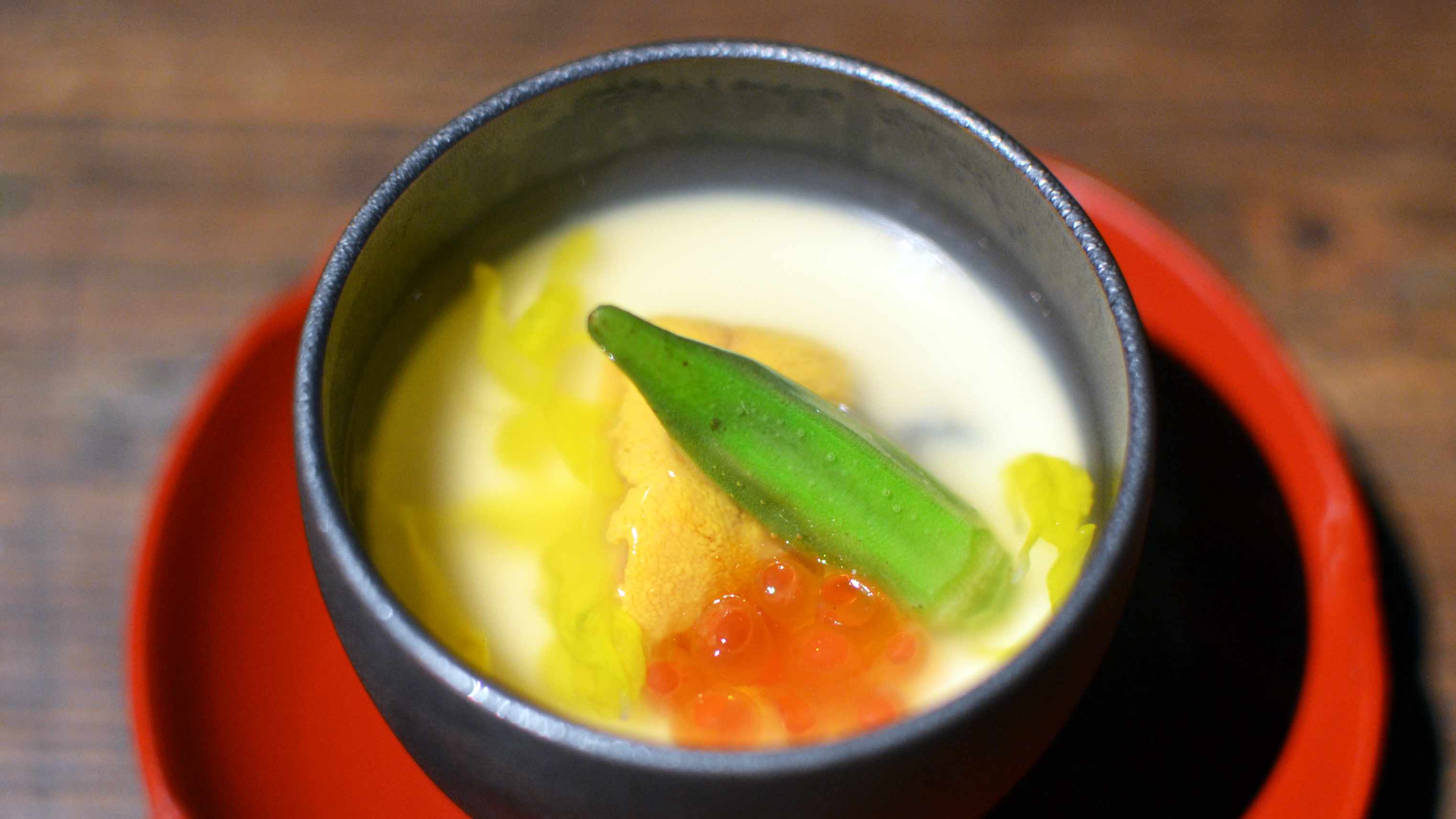 ～ある日の蒸し物～旬菜をやさしい餡にとじこめて。