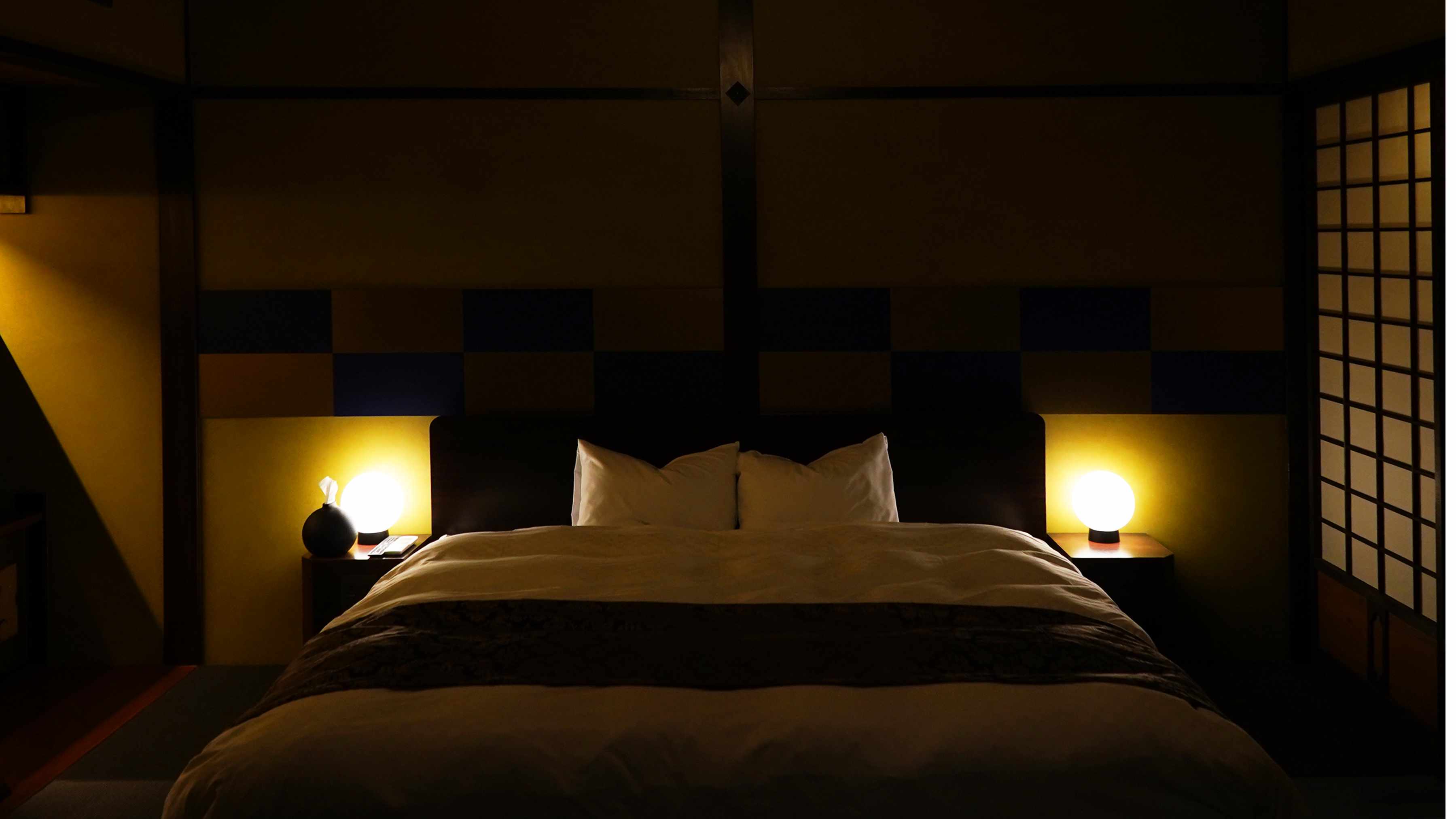 ～落ち着いた雰囲気を醸す寝室～