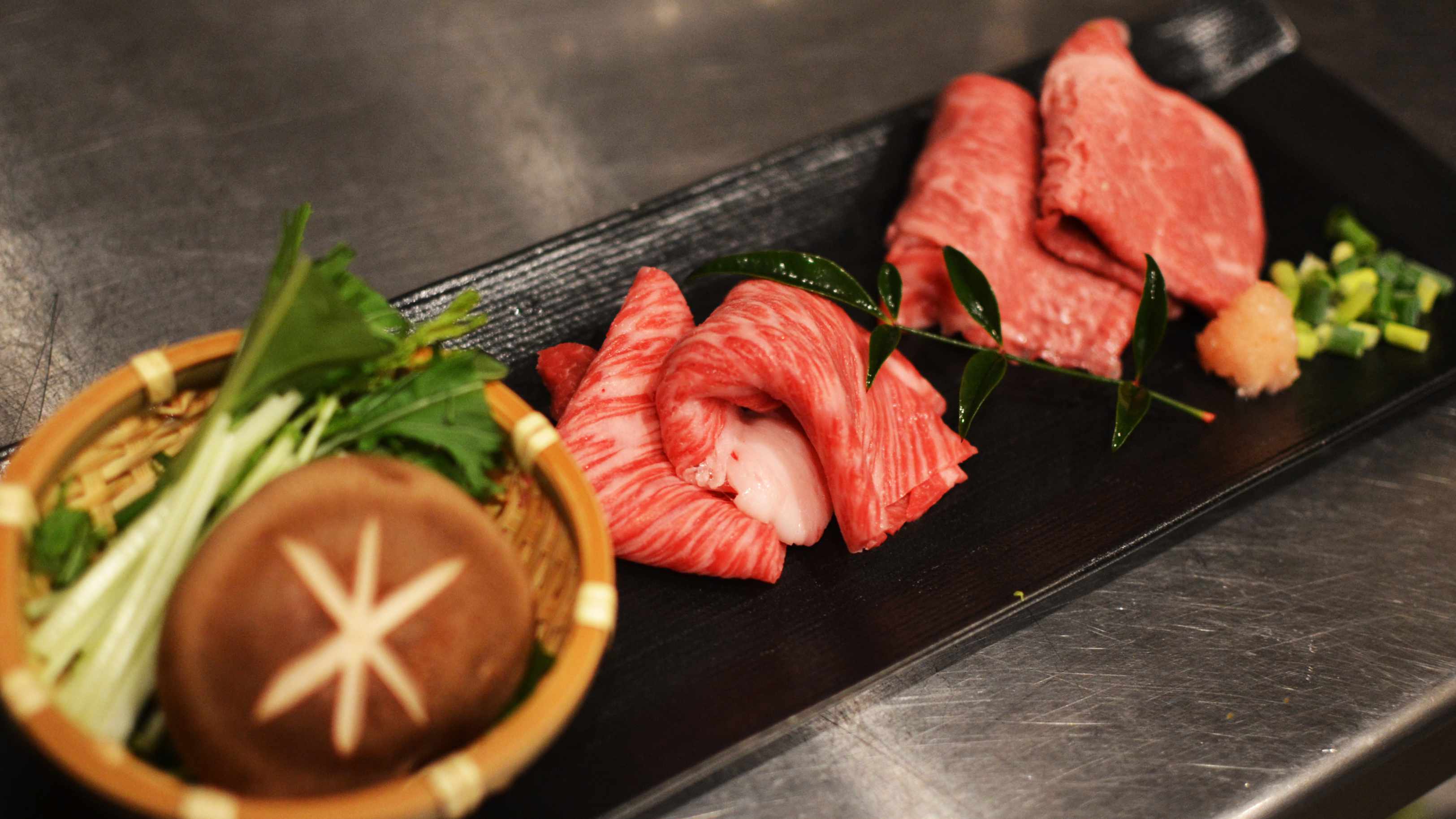 ～ある日の強肴　近江牛のしゃぶ～