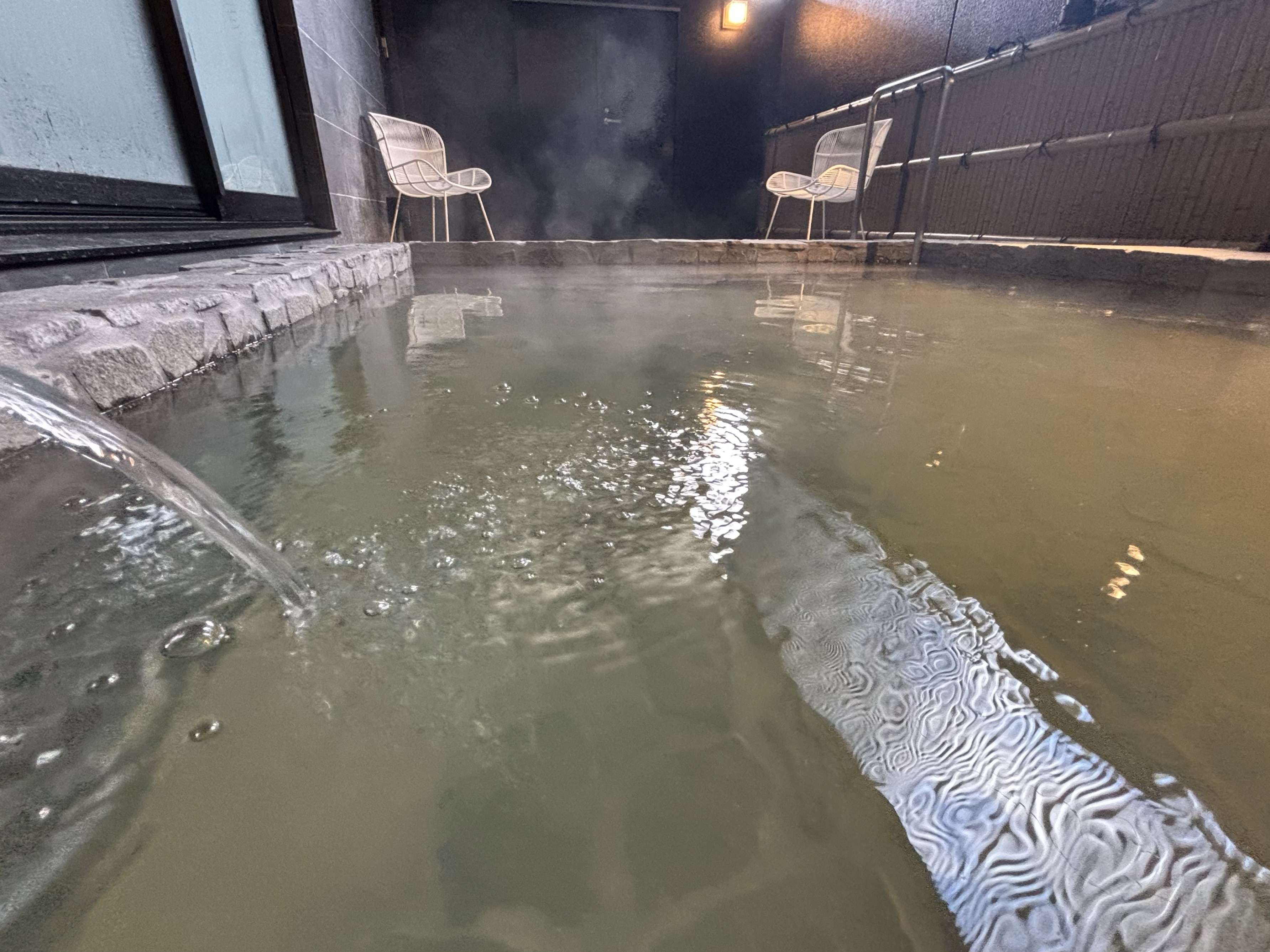 【健康堂】1F:女性用大浴場　外湯　天然温泉