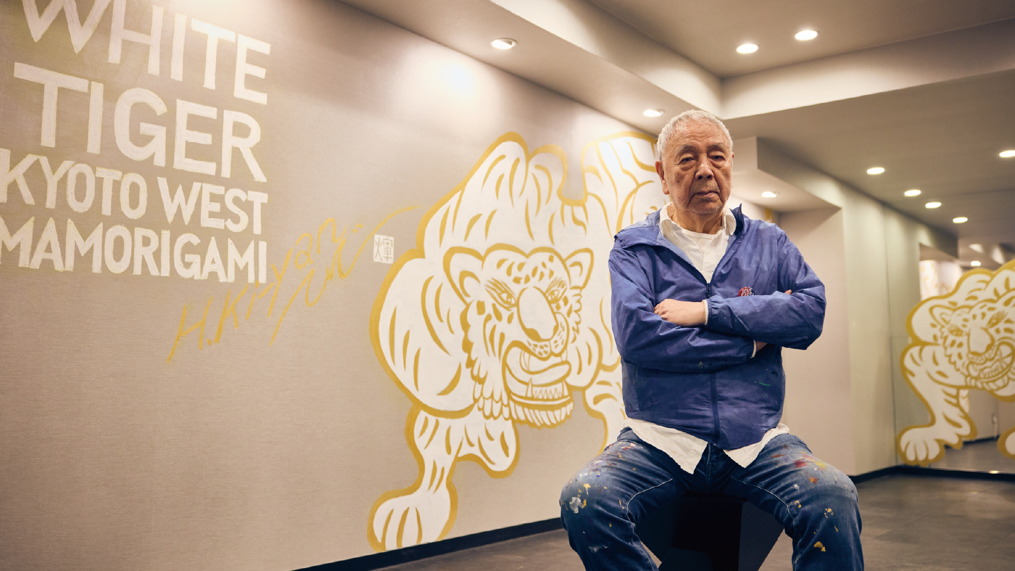 絵師Ki-Yan(木村英輝)氏によるロビーアート