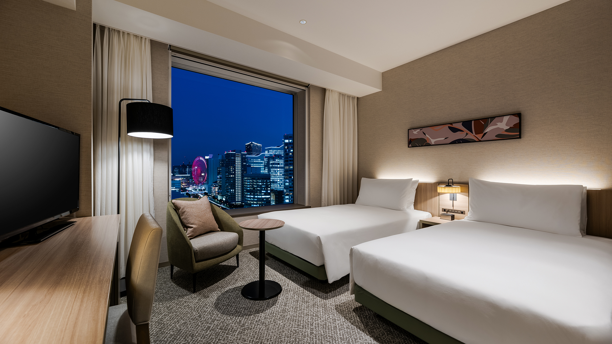 ツインデラックスルーム（オーシャンビュー・上層階）