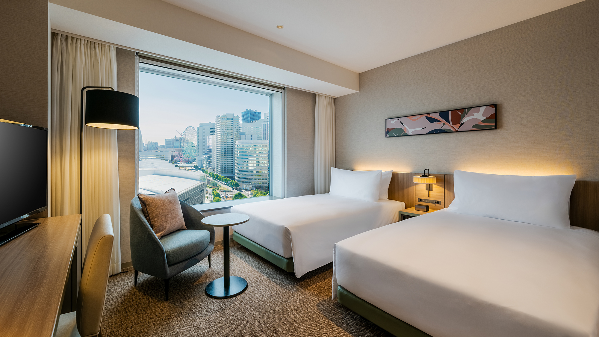 ツインデラックスルーム（オーシャンビュー・上層階）