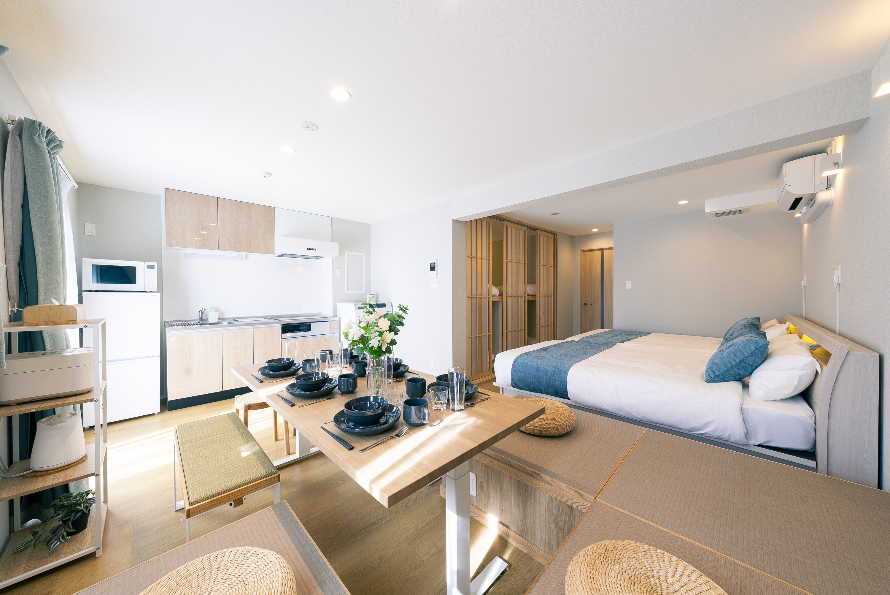 50㎡の広いコンドミニアム