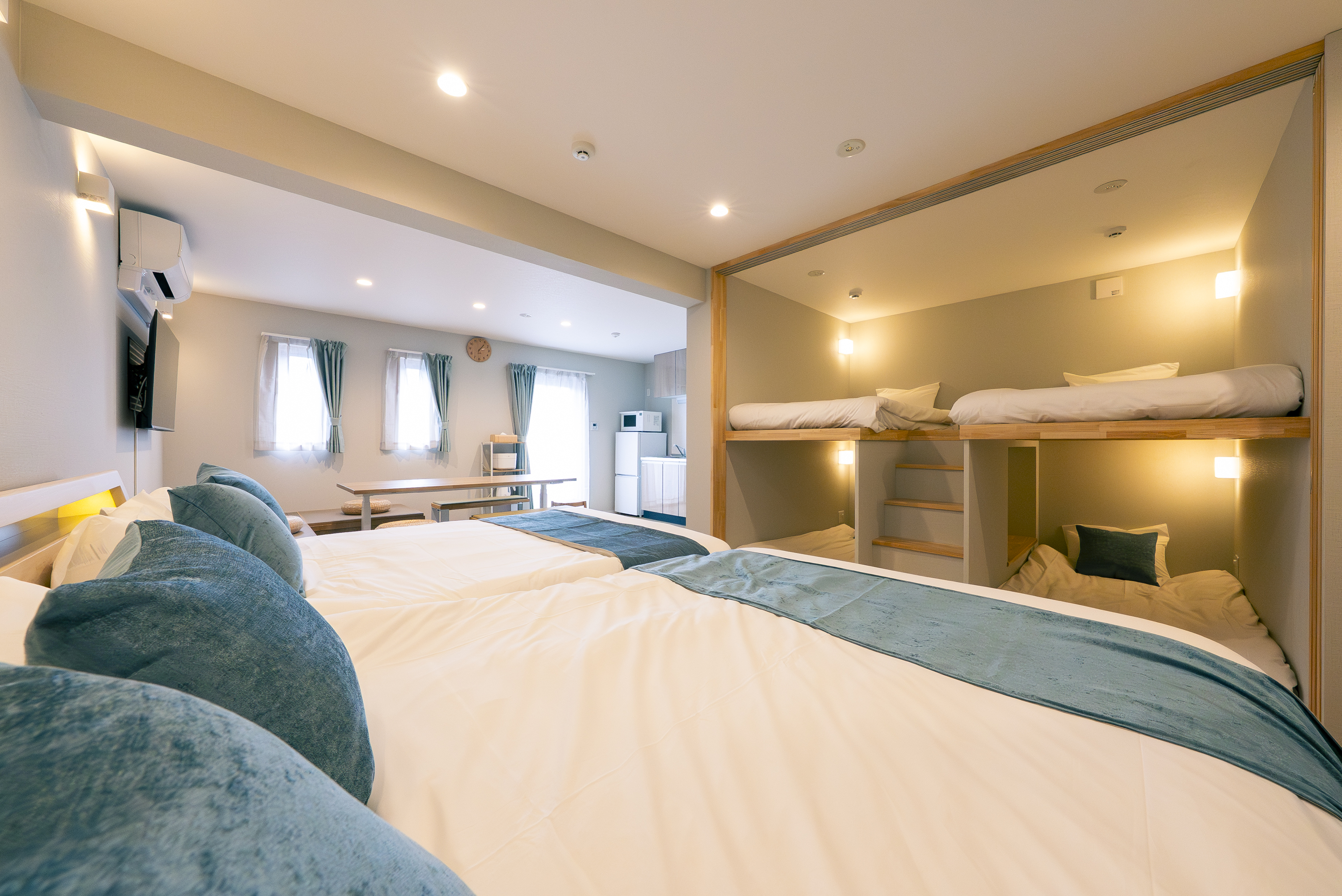 迫力のバンクベッド！