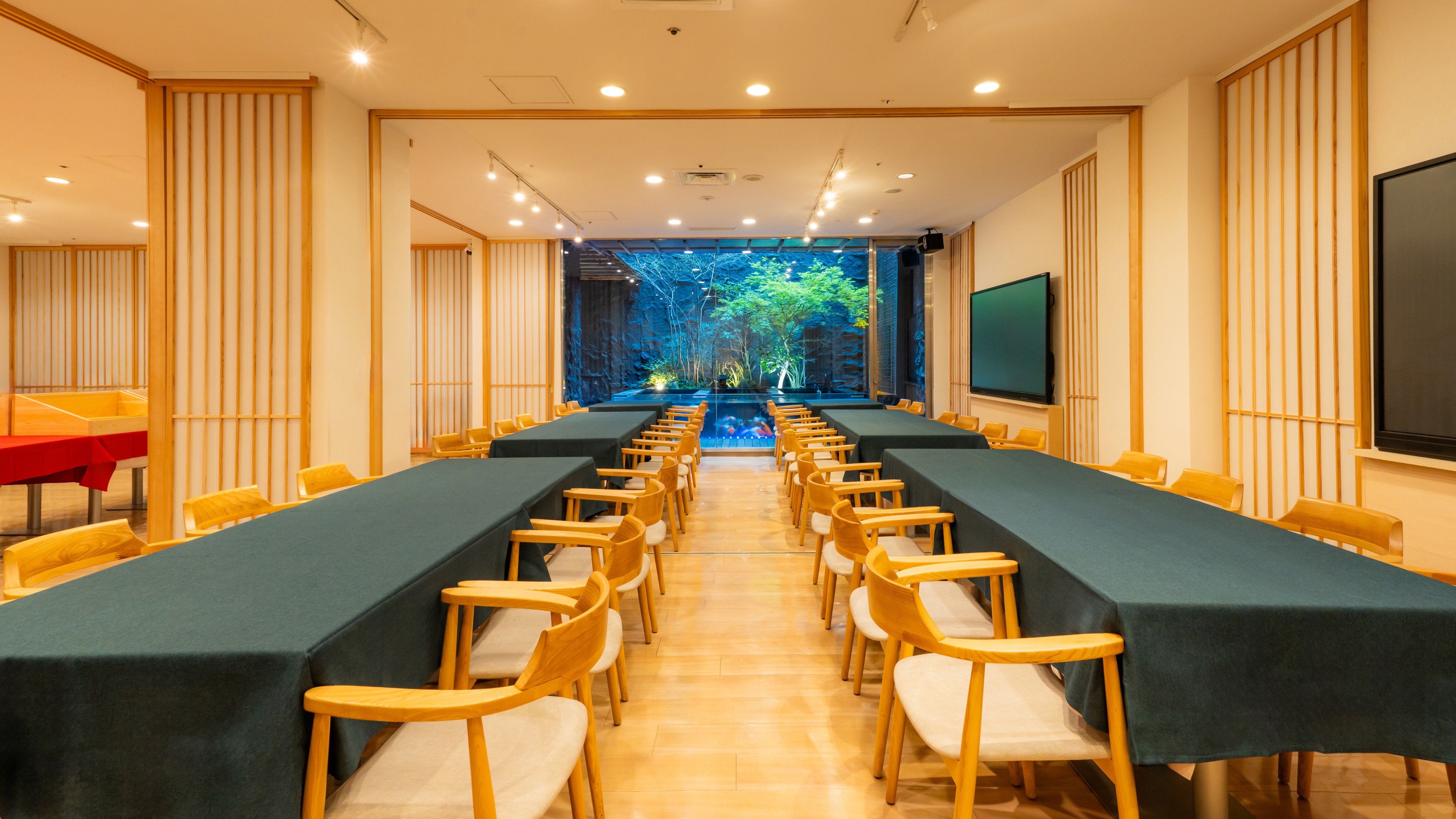 朝食会場&ldquo;錦鯉&rdquo;店内