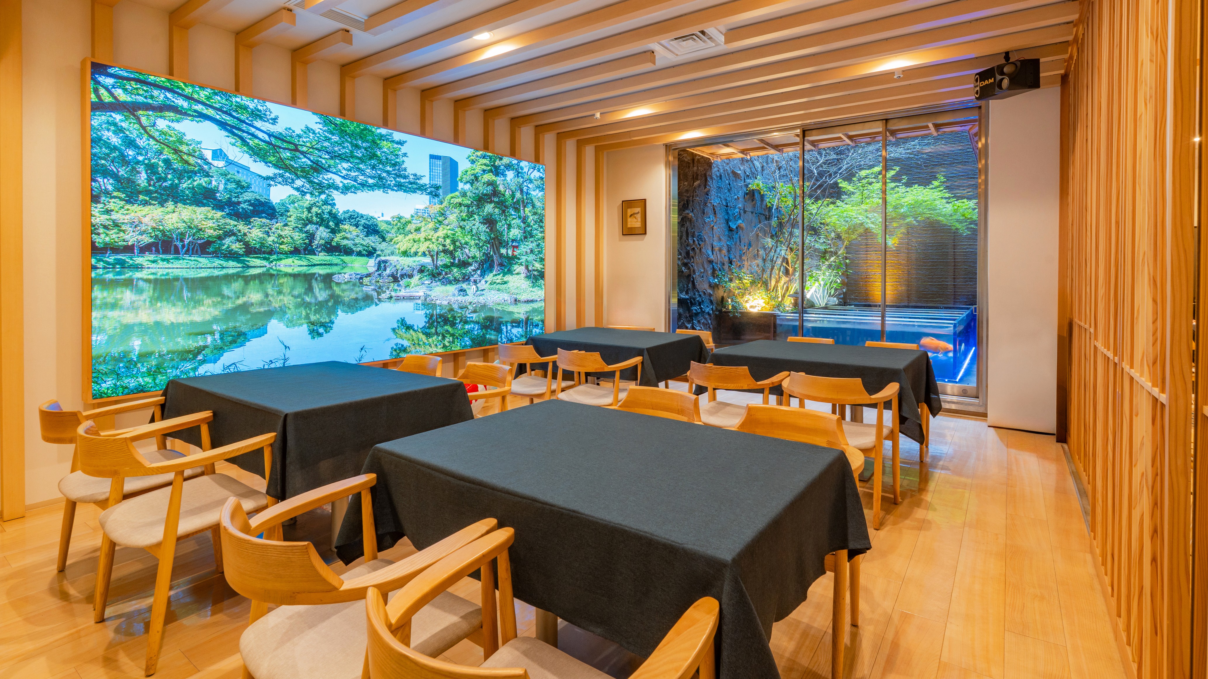 朝食会場&ldquo;錦鯉&rdquo;店内