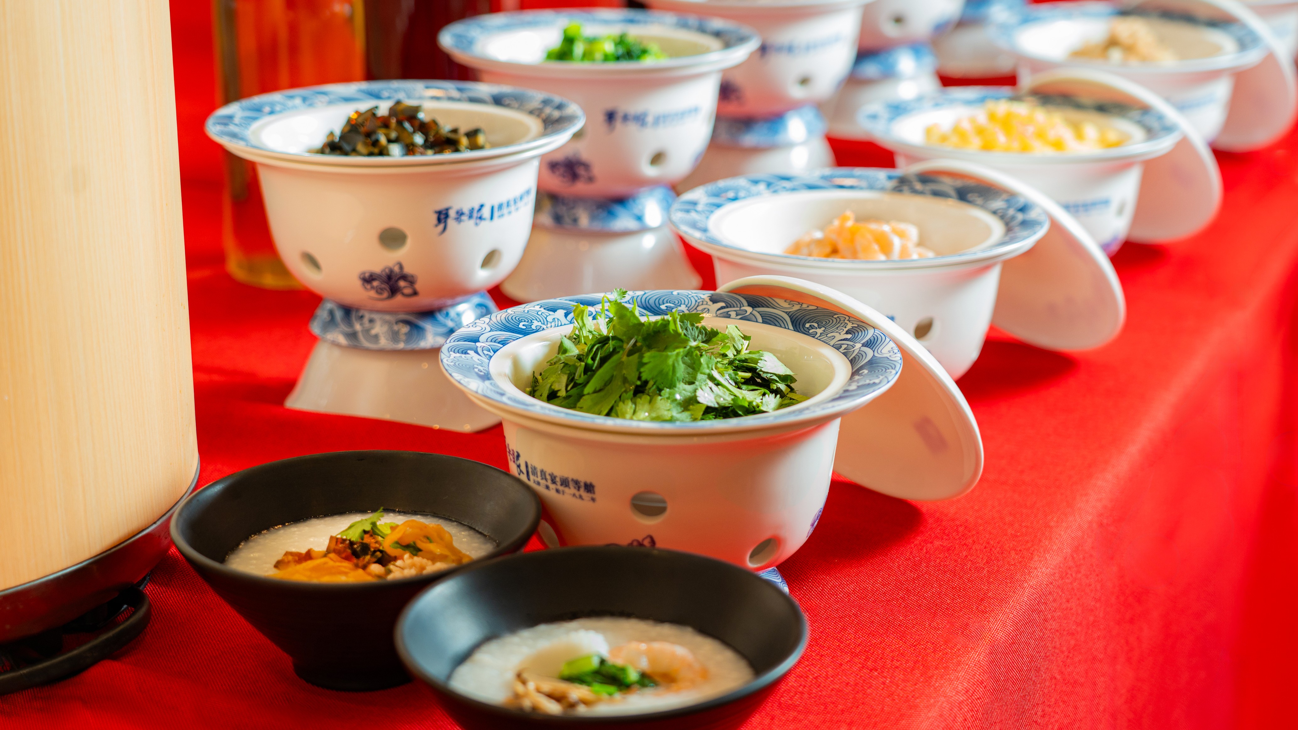 朝食バイキング一例