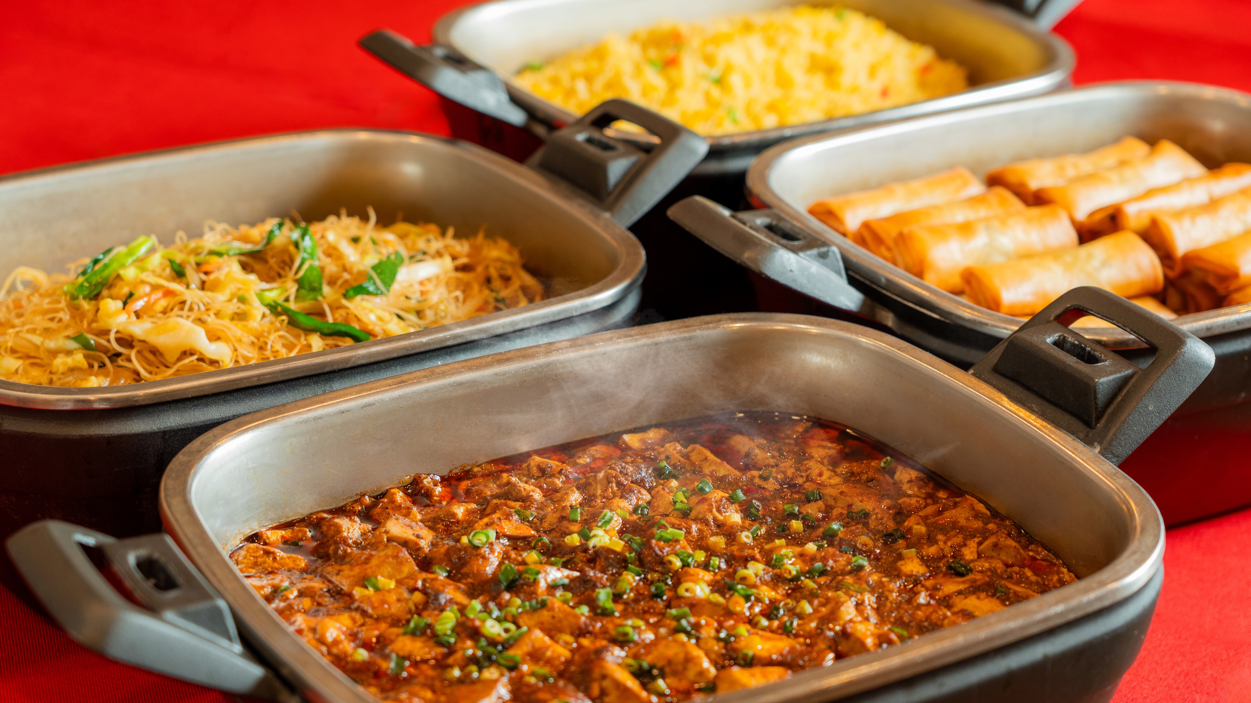 朝食バイキング一例