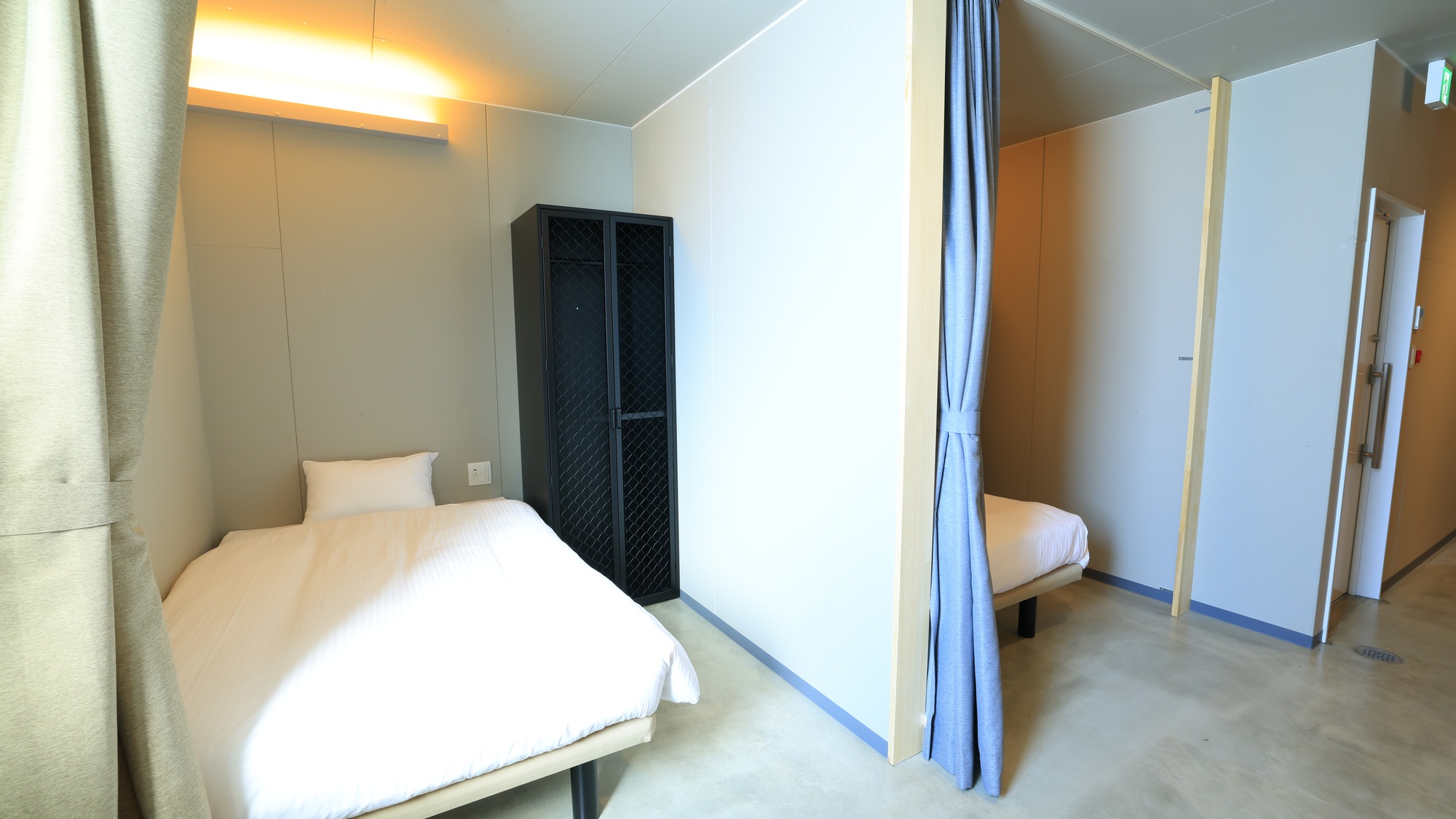 ・【セミダブルキャビン一例】ビジネスなど、長期滞在にもご利用いただけます