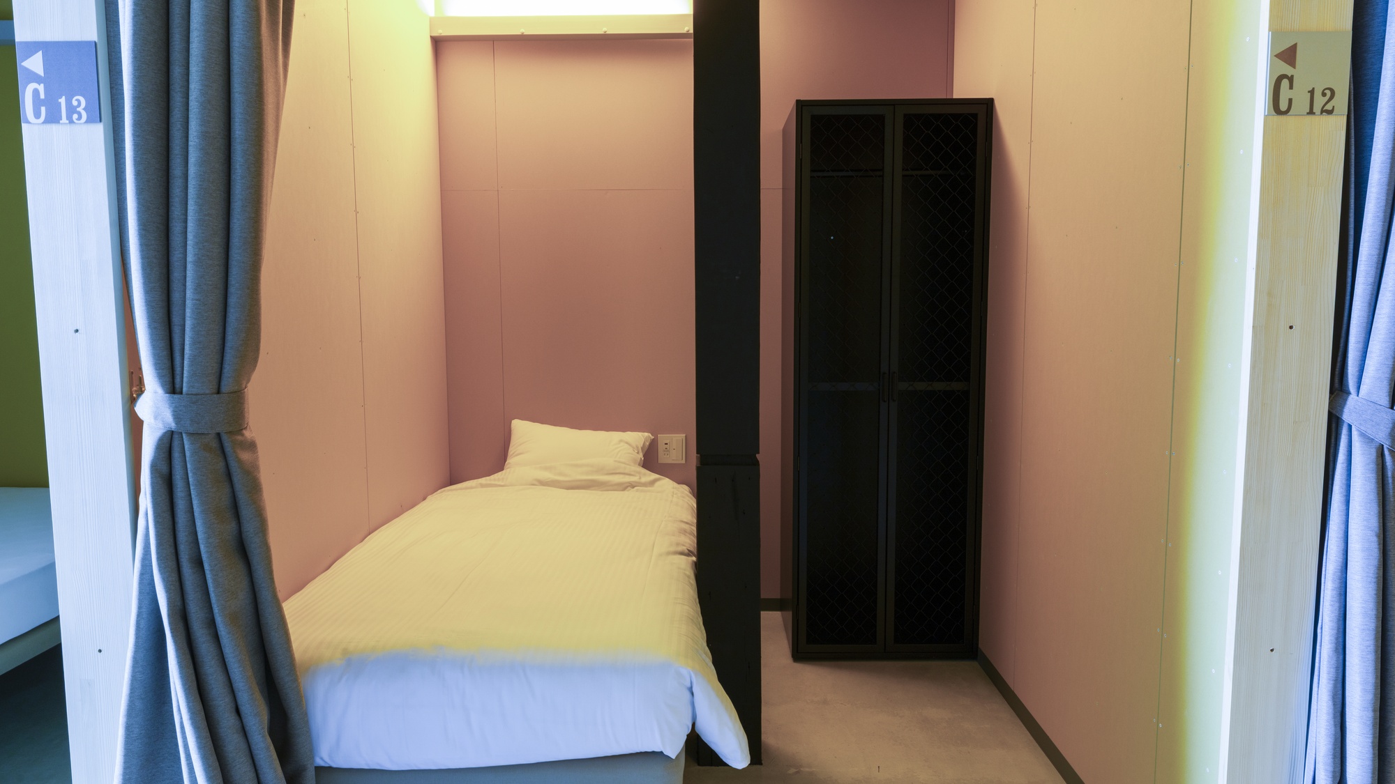 ・【シングルキャビン一例】フランスベッド社製マットレスで快眠をサポート