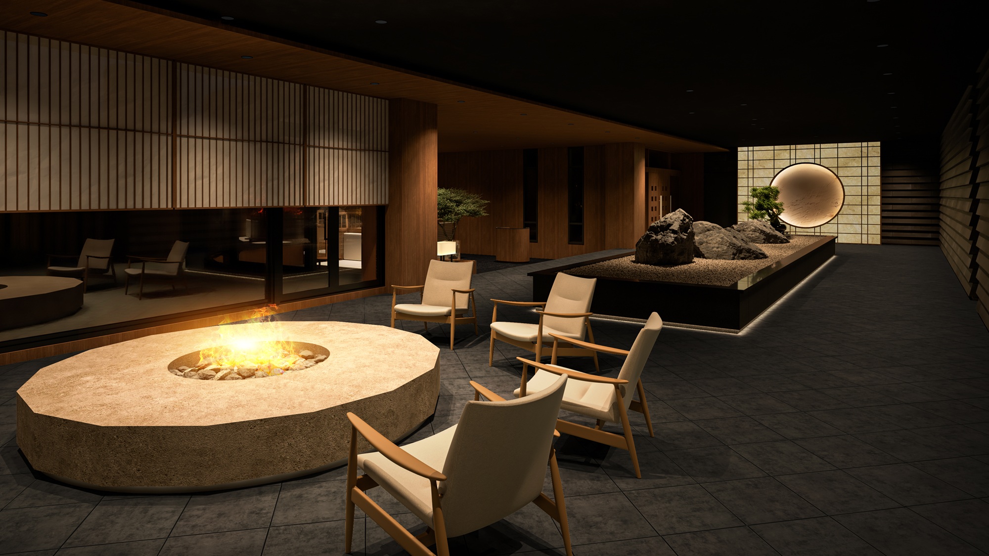 【館内施設】ロビー　※一例