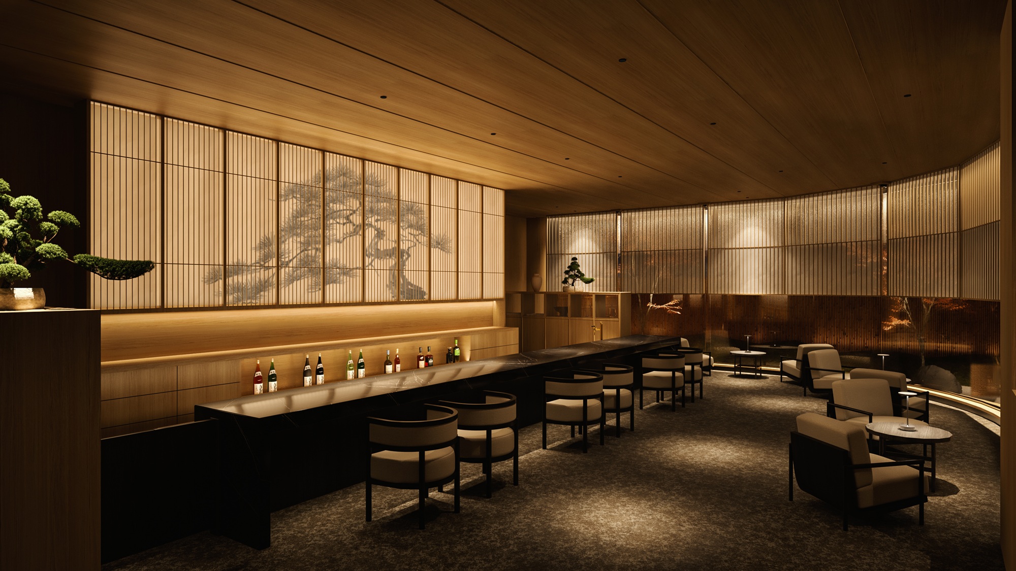 【館内施設】Barラウンジ　※一例