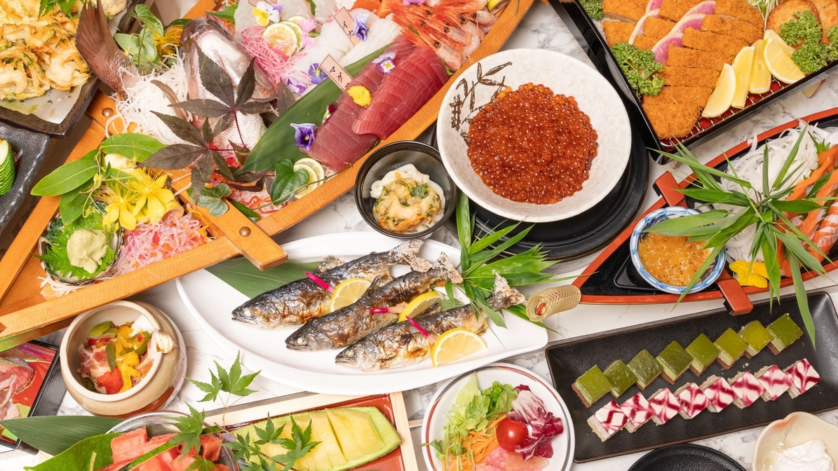 【期間限定OPEN記念】通常プランより最大20％OFFいくら＆ステーキ食べ放題≪朝夕食ビュッフェ≫ 