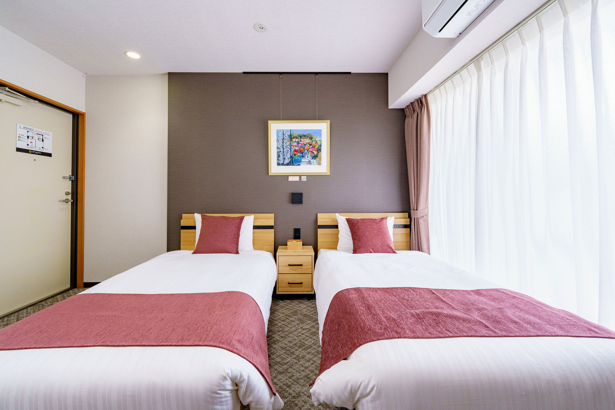 USP HOTEL KITAHORIE ツインルーム