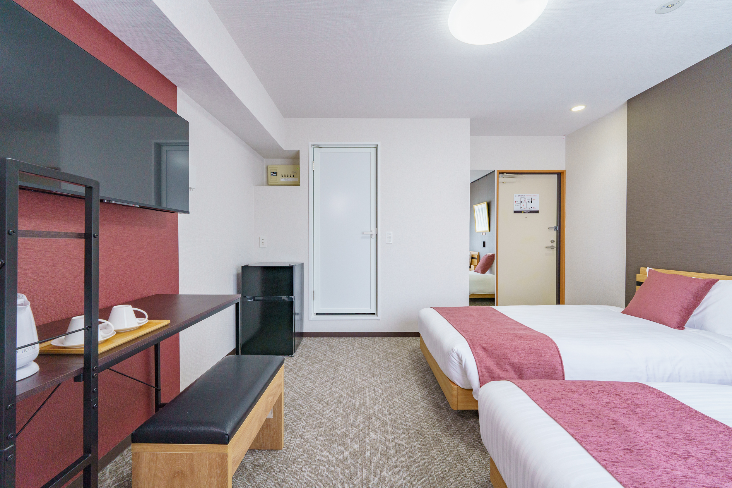 USP HOTEL KITAHORIE ツインルーム