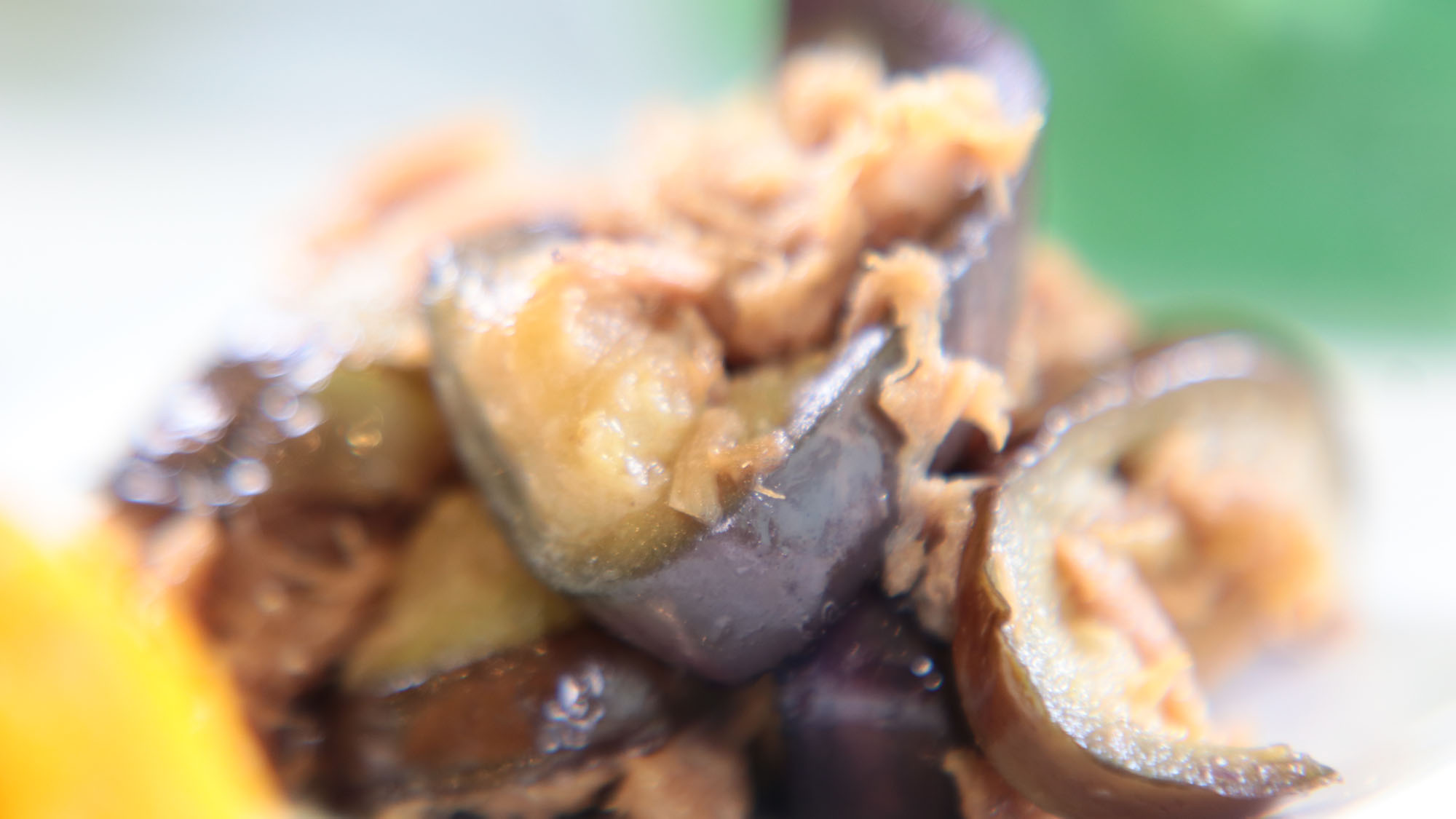 料理_朝食_茄子とツナの炒め煮*