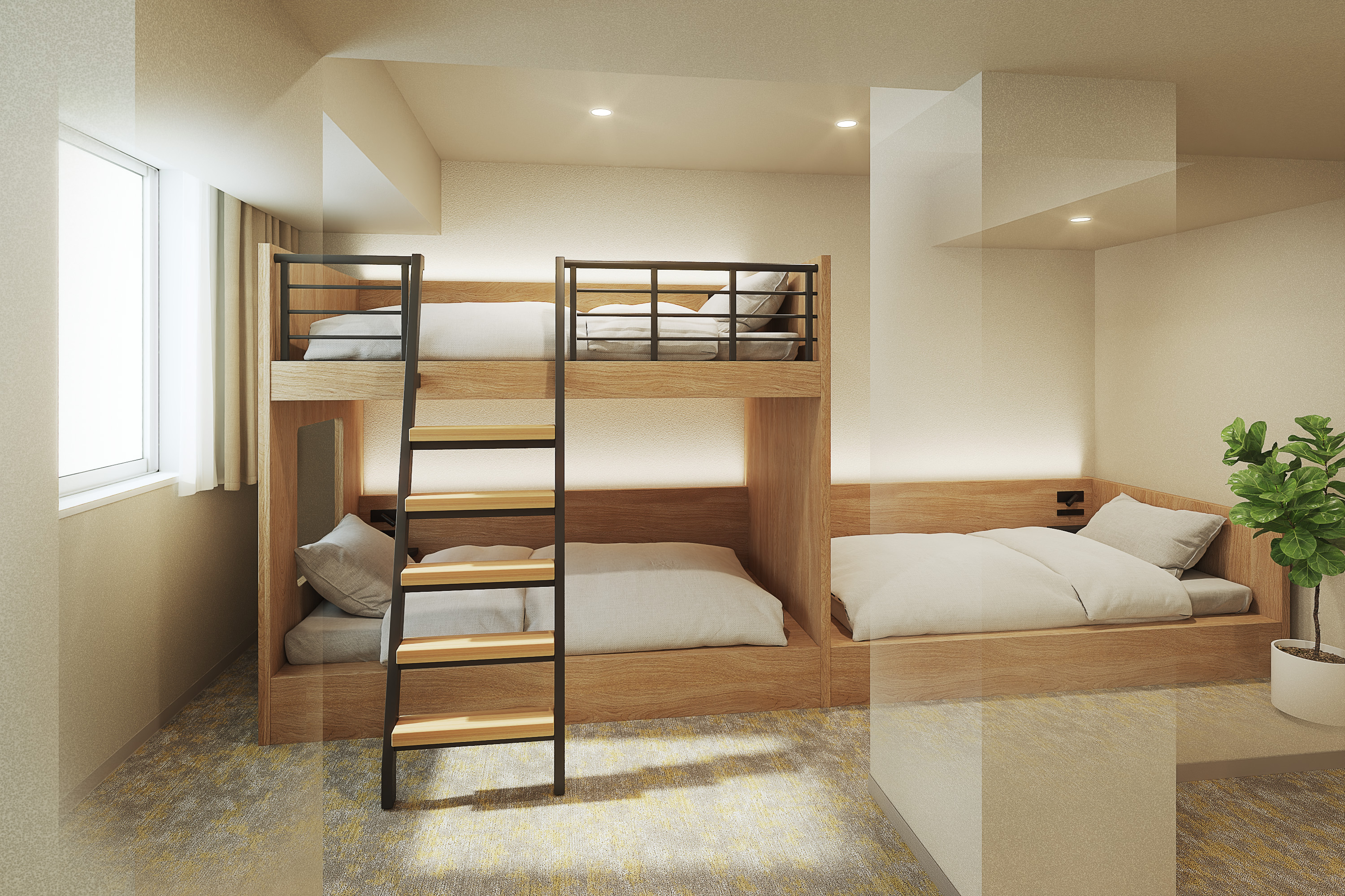 ■Triple Bunk Room/26.5㎡