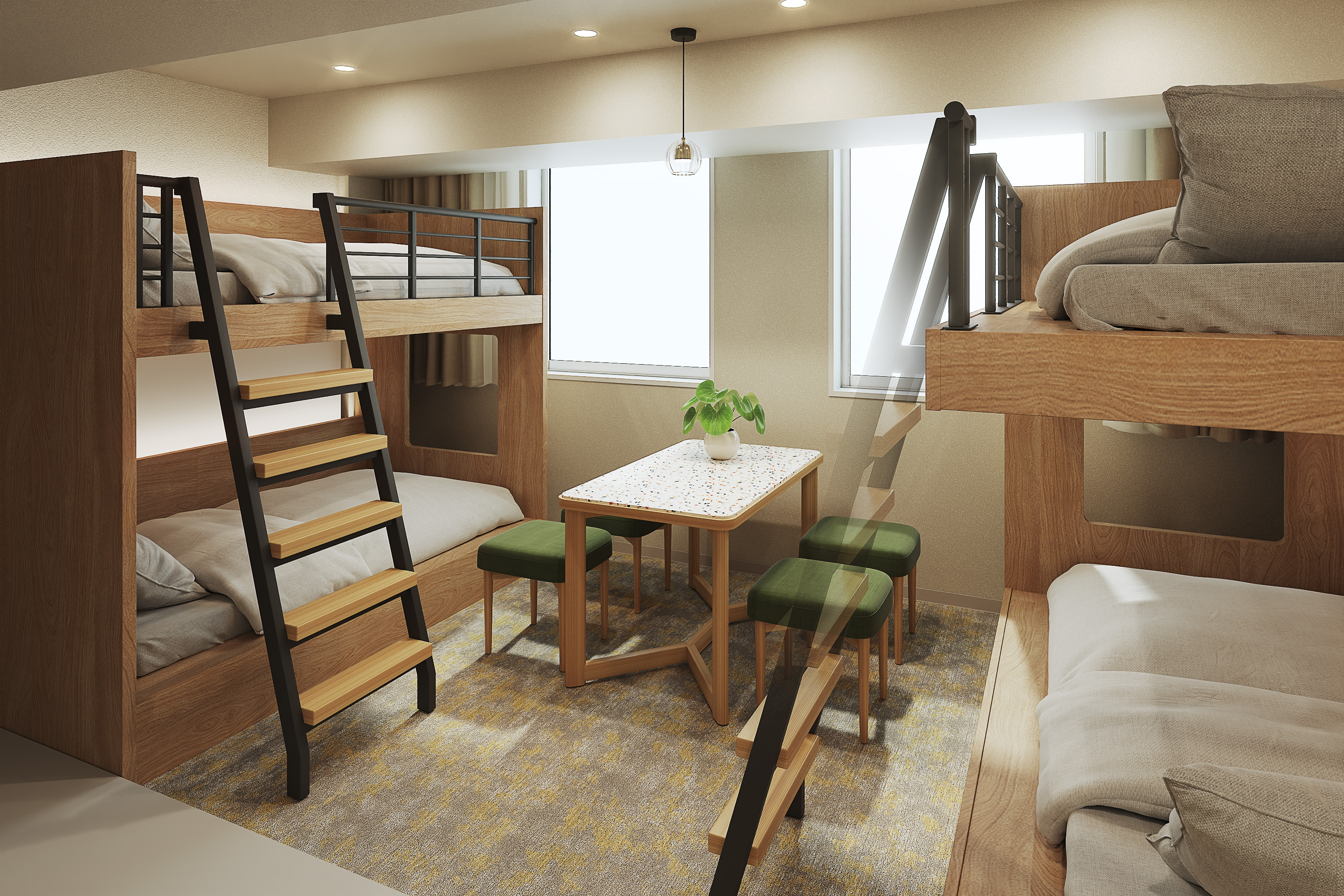 ■Compact Bunk Room/26㎡