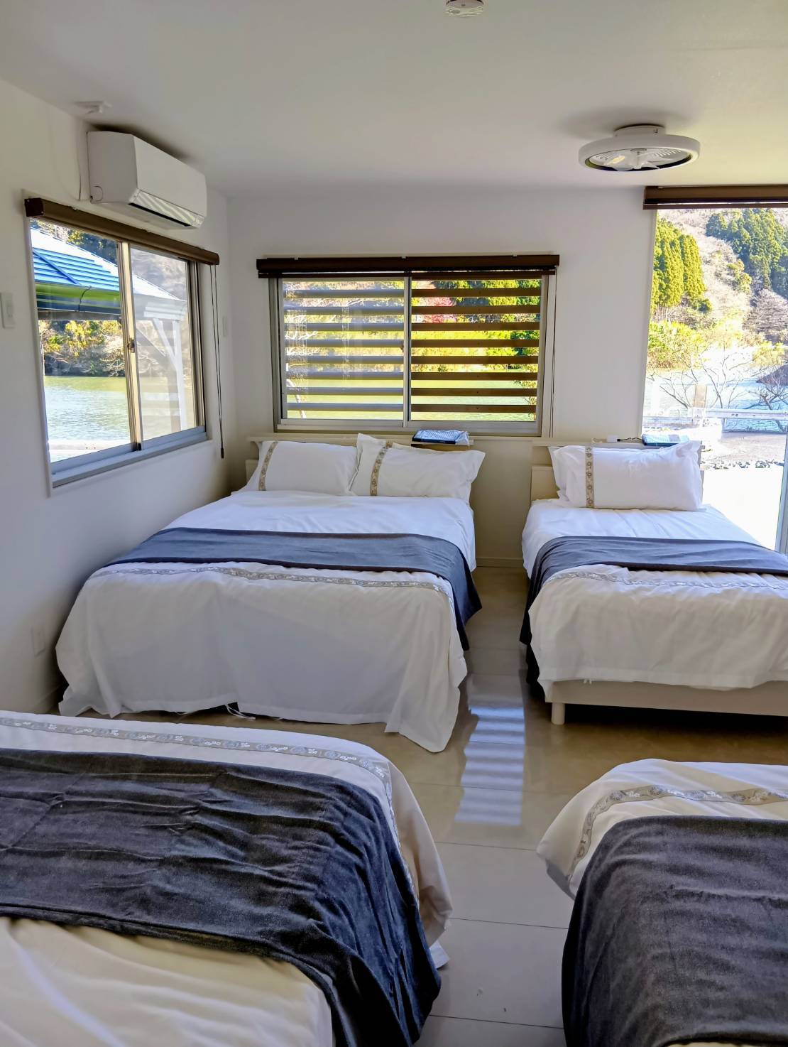 B棟平屋一棟貸切ガスBBQ・焚き火・IHキッチン完備！大多喜の湖畔ヴィラ隠れ家グループステイ最大6名