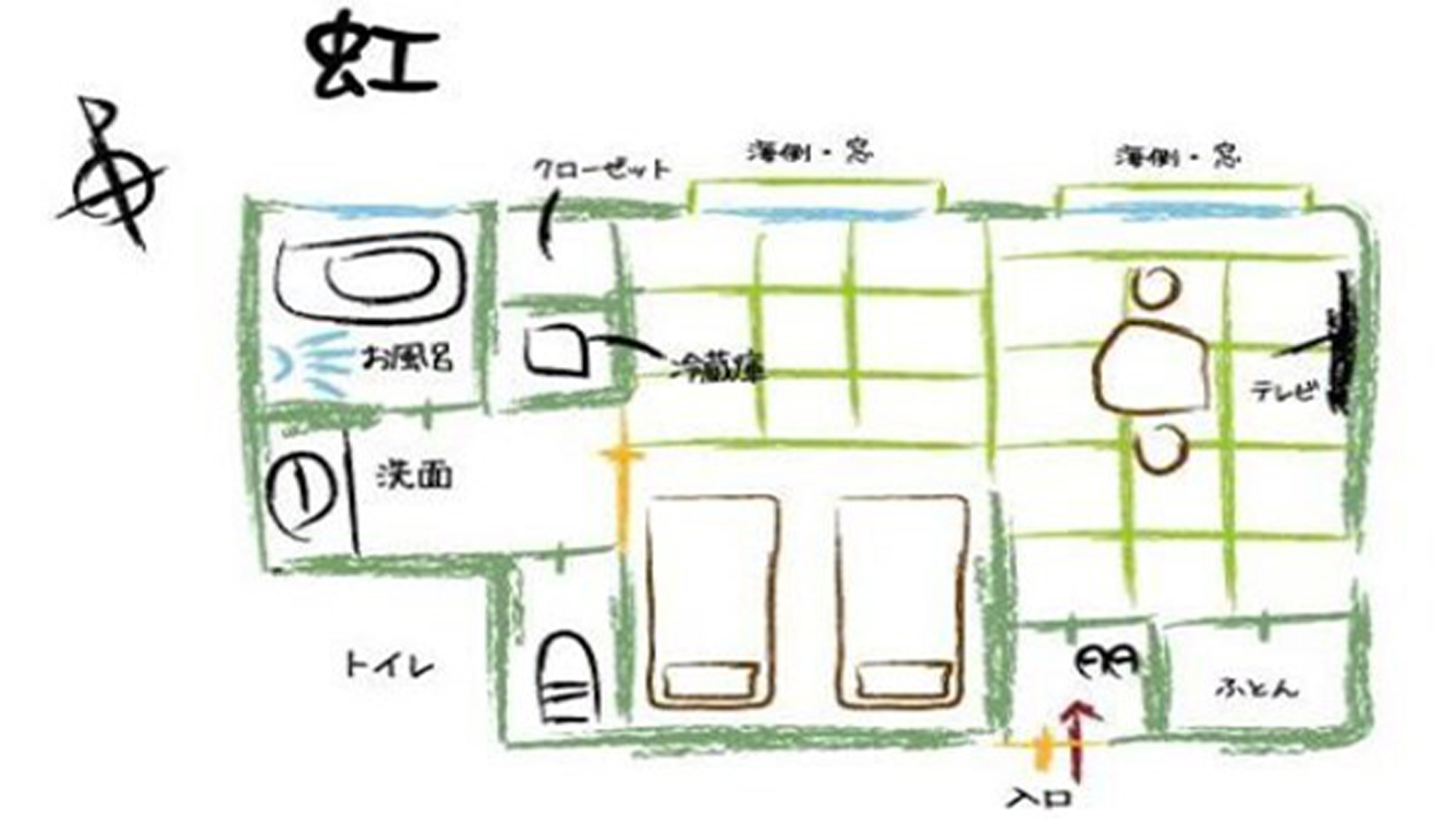 【虹の間】和モダンレトロでヨーロピアンな雰囲気の中で敦賀の歴史に浸ってみては？