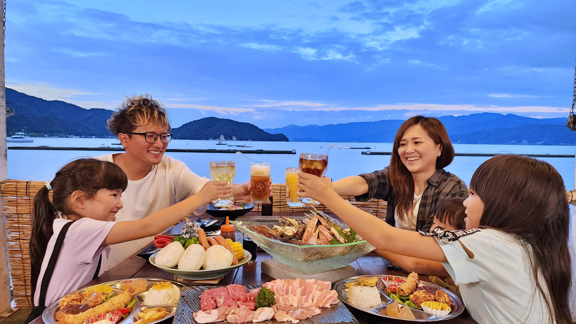敦賀さざなみリゾートちょうべい（旧：敦賀・海辺の宿 長兵衛） 夕暮れ