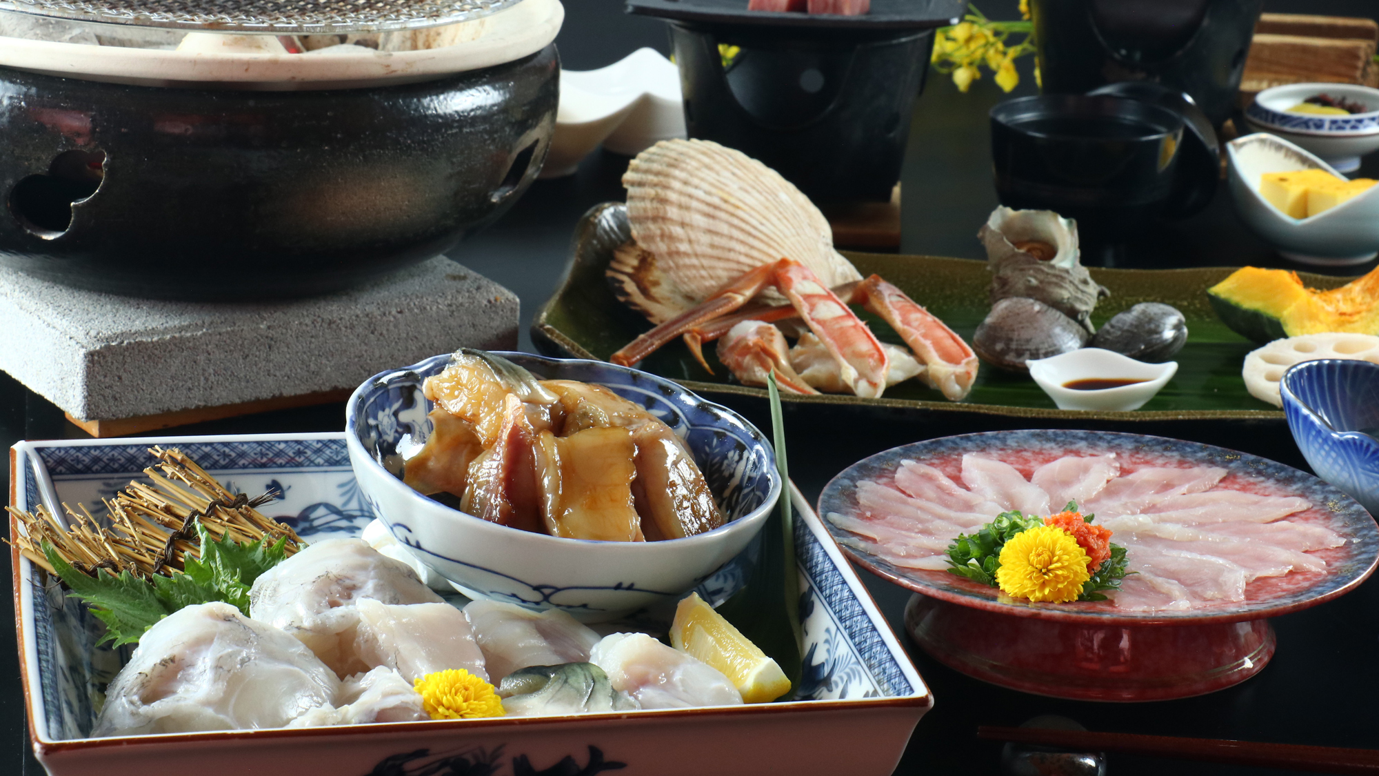 敦賀ふぐ炭火焼懐石