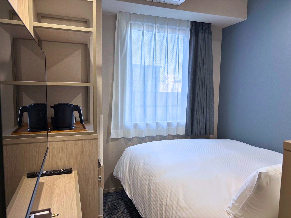 ≪コンパクトダブル／Single Use≫空間はミニマル、眠りは贅沢（140cm）｜素泊