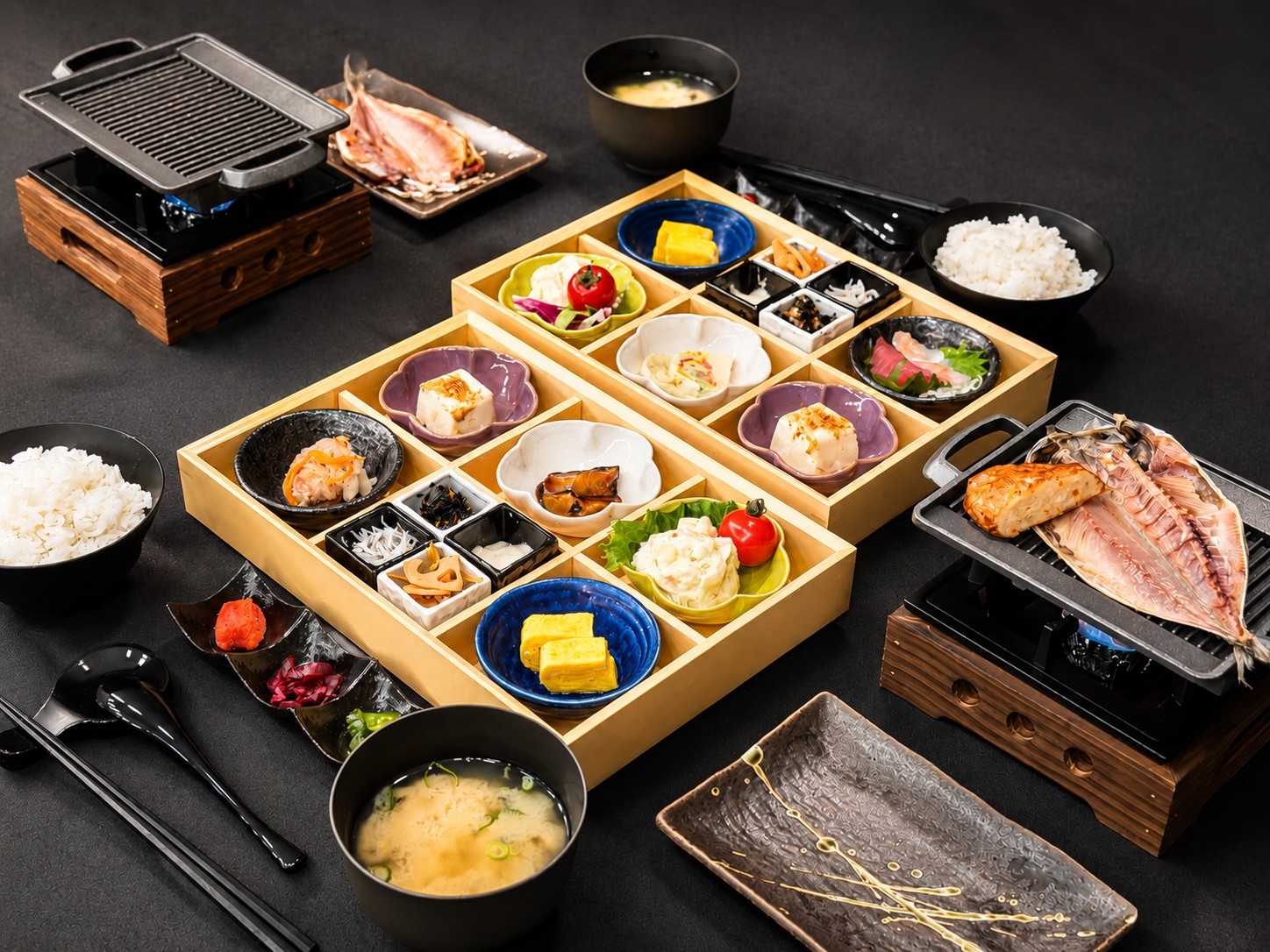 スタンダード【朝食付き】熱海名物「鯵の干物焼き」をご堪能！