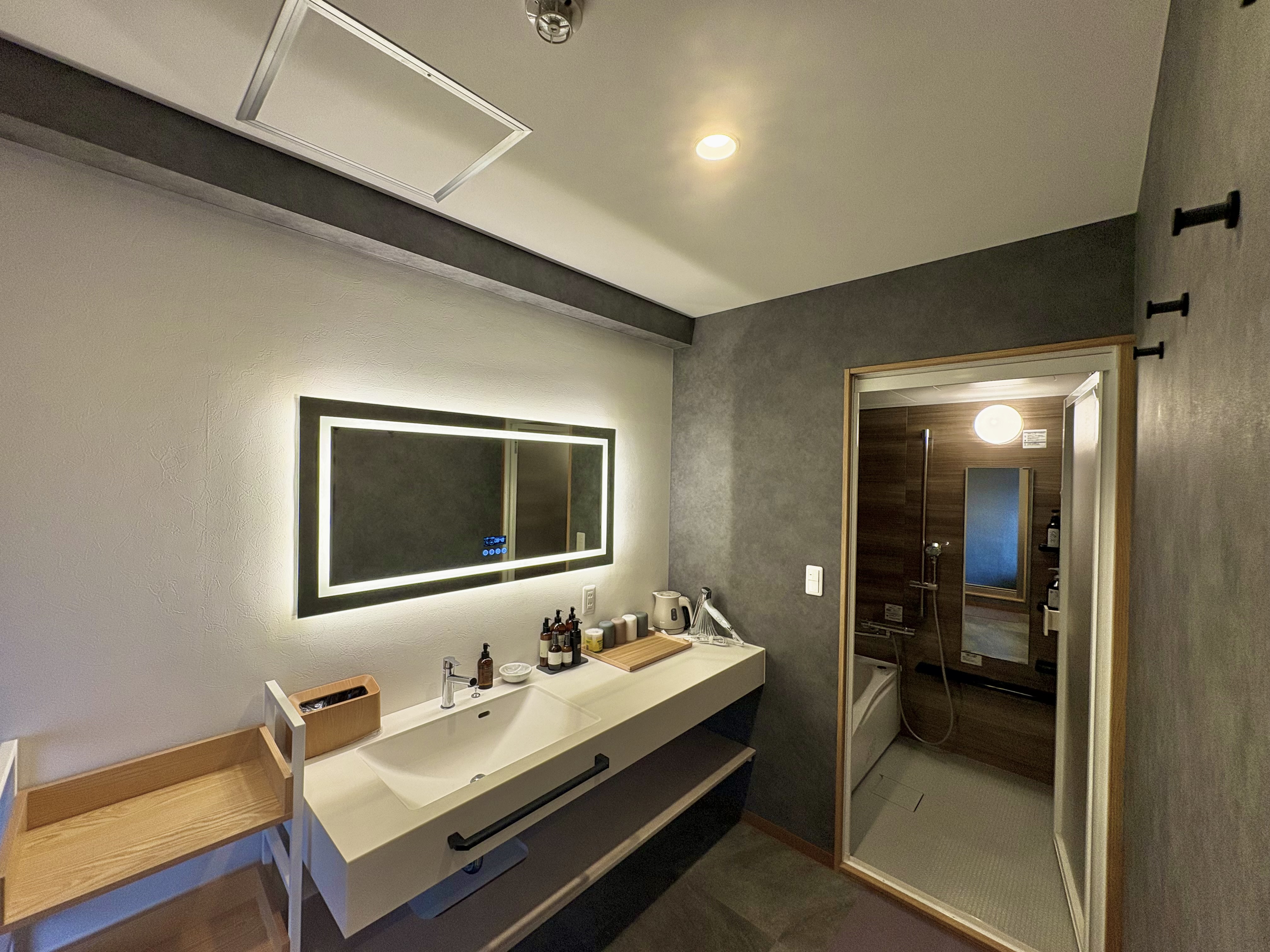 洗面台　Bluetooth接続可能