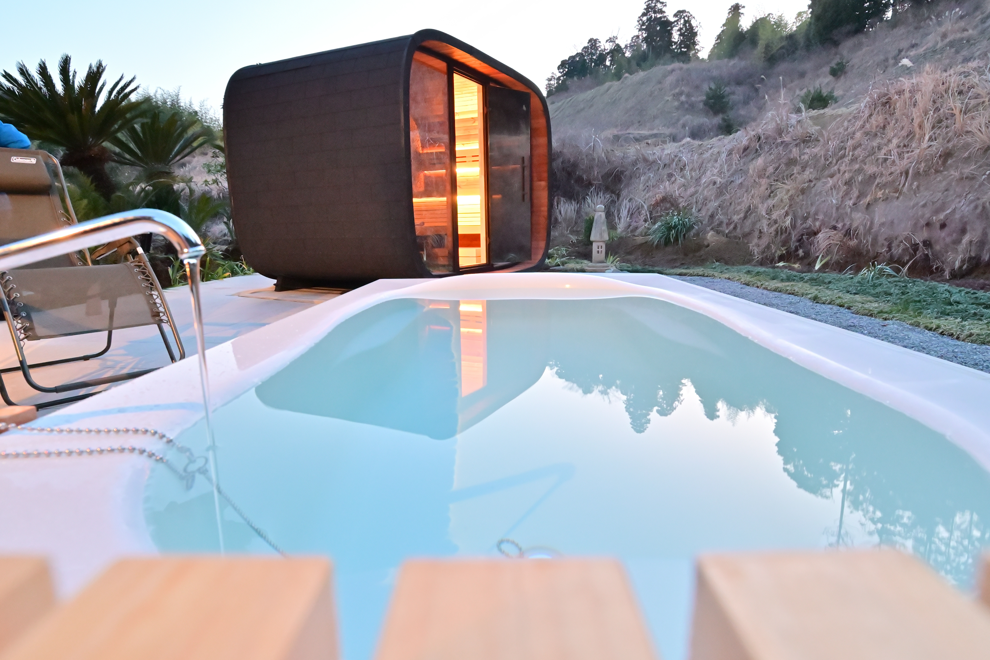 サウナと水風呂