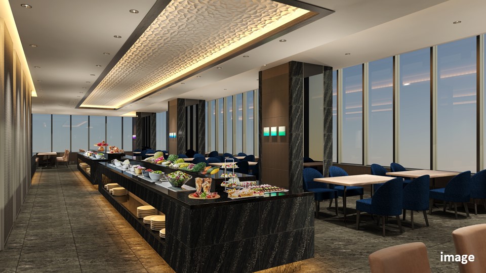 レストランブッフェ台