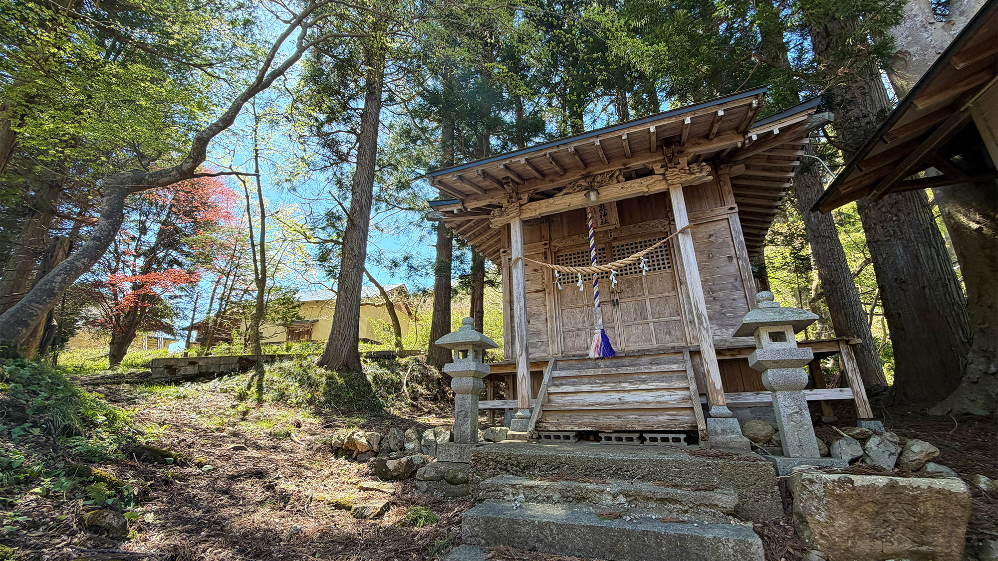 温泉神社（徒歩1分）