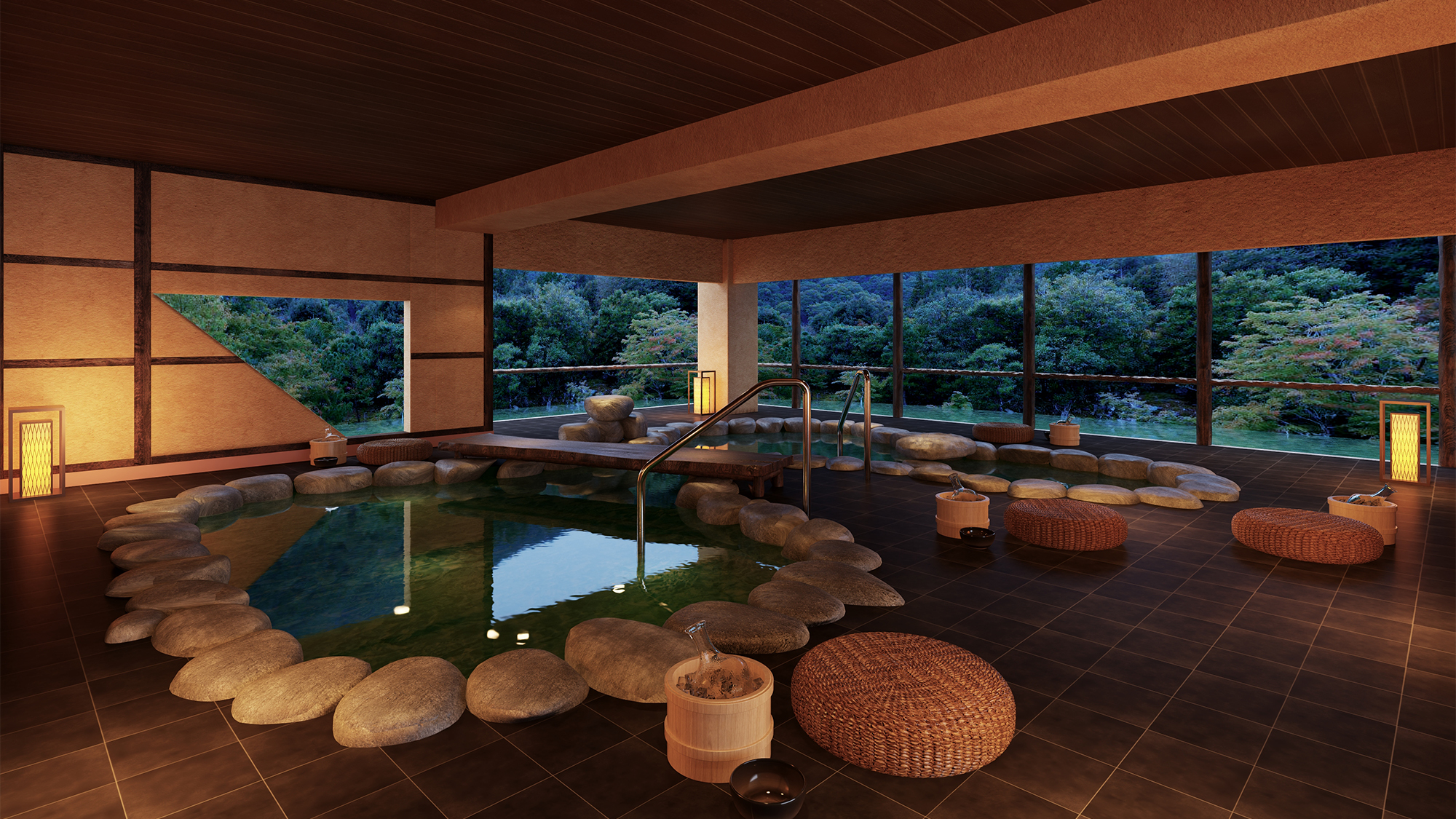 露天風呂　イメージ