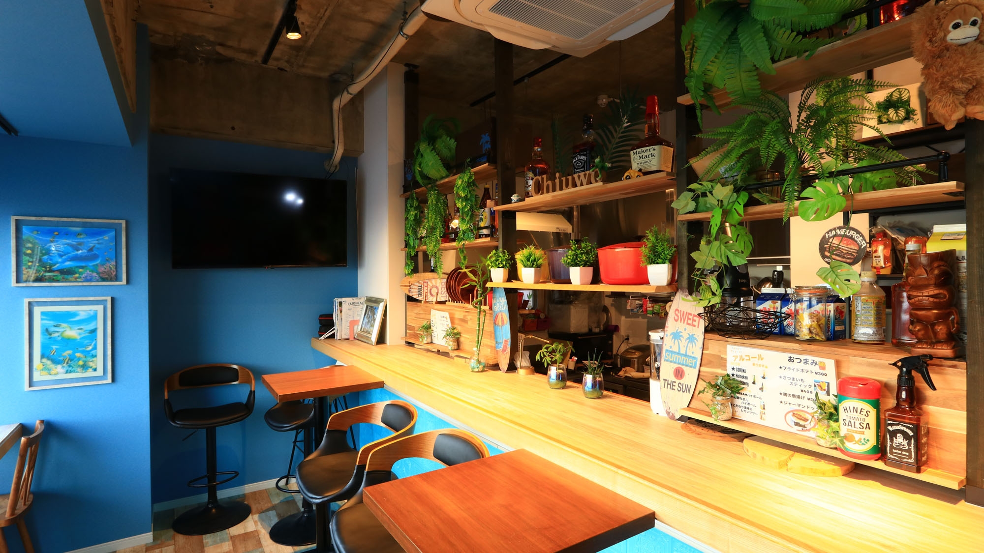 【朝食付き】海を身近に感じられる落ち着いたカフェ空間でモーニングを♪