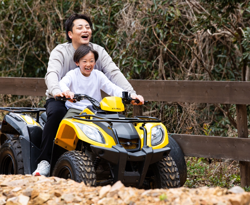 絶景バギー体験プラン（グランピングドーム｜1泊2食付）