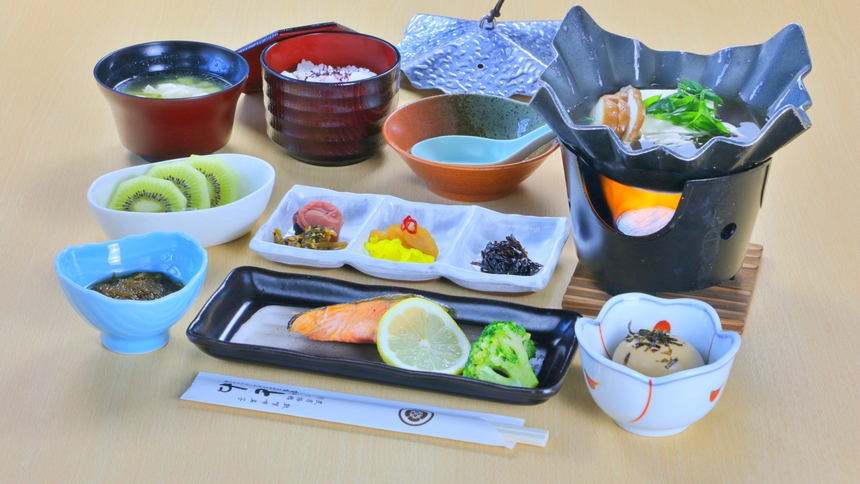 【1泊朝食付き】元気の源はおいしい朝食から♪手作りの朝食をどうぞ♪