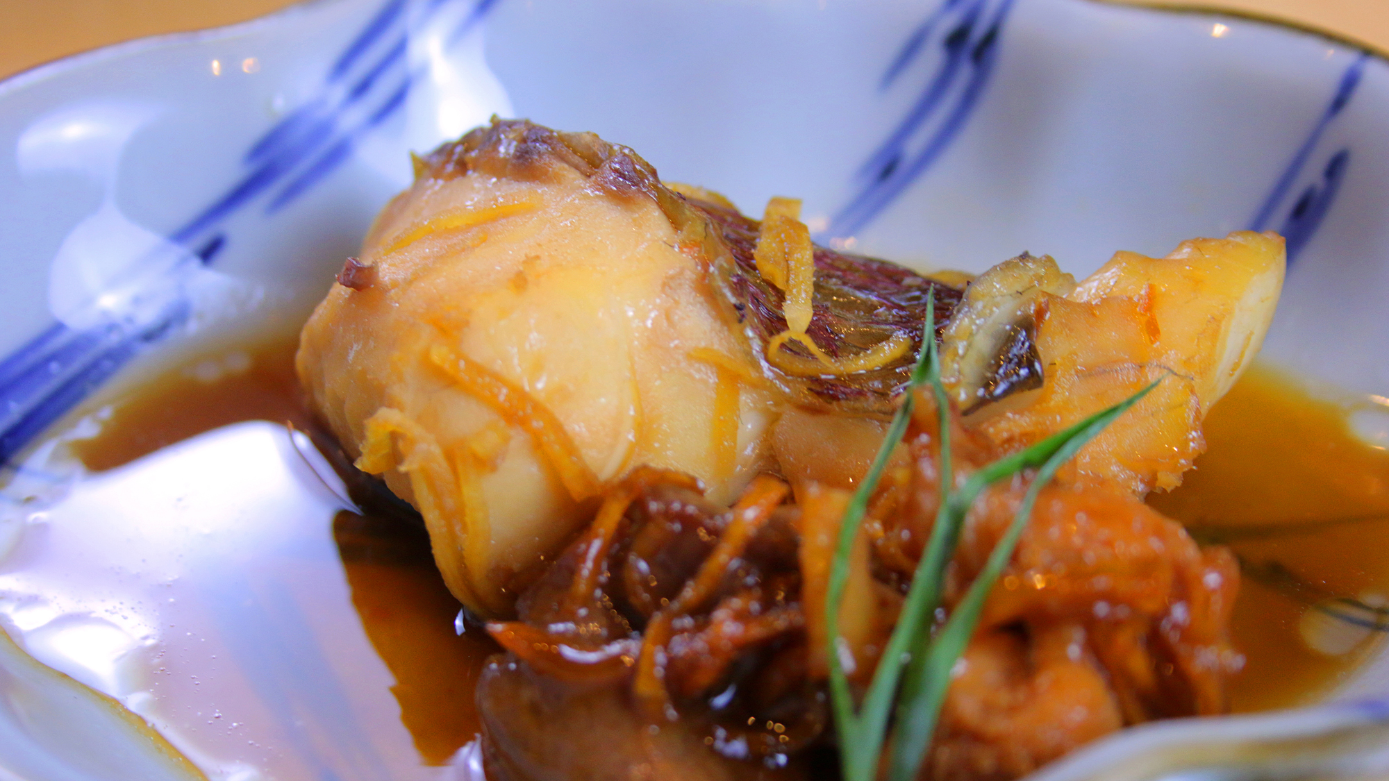 【敦賀真鯛フルコース】真鯛の煮つけ