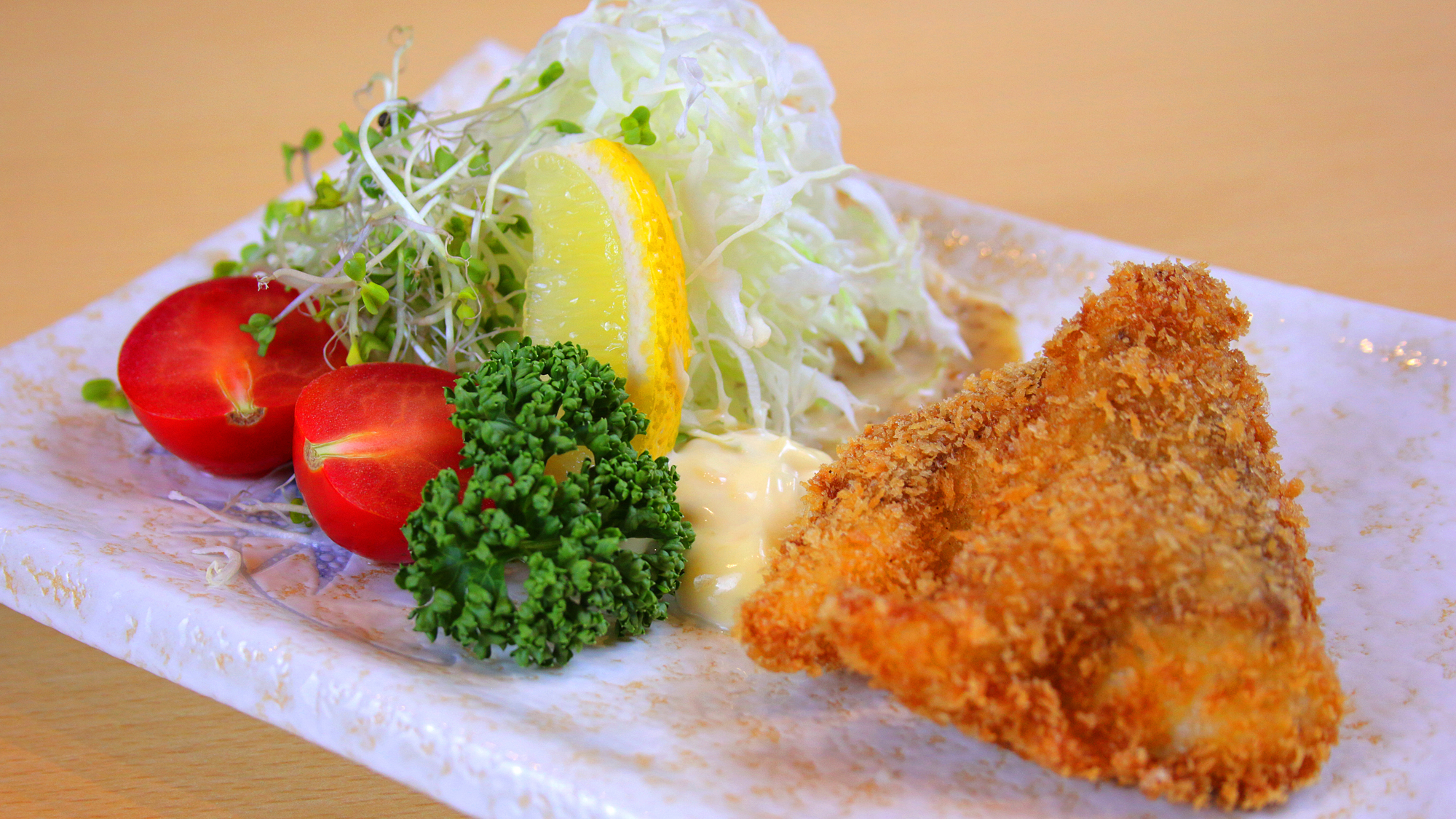 【敦賀真鯛フルコース】真鯛のフライ