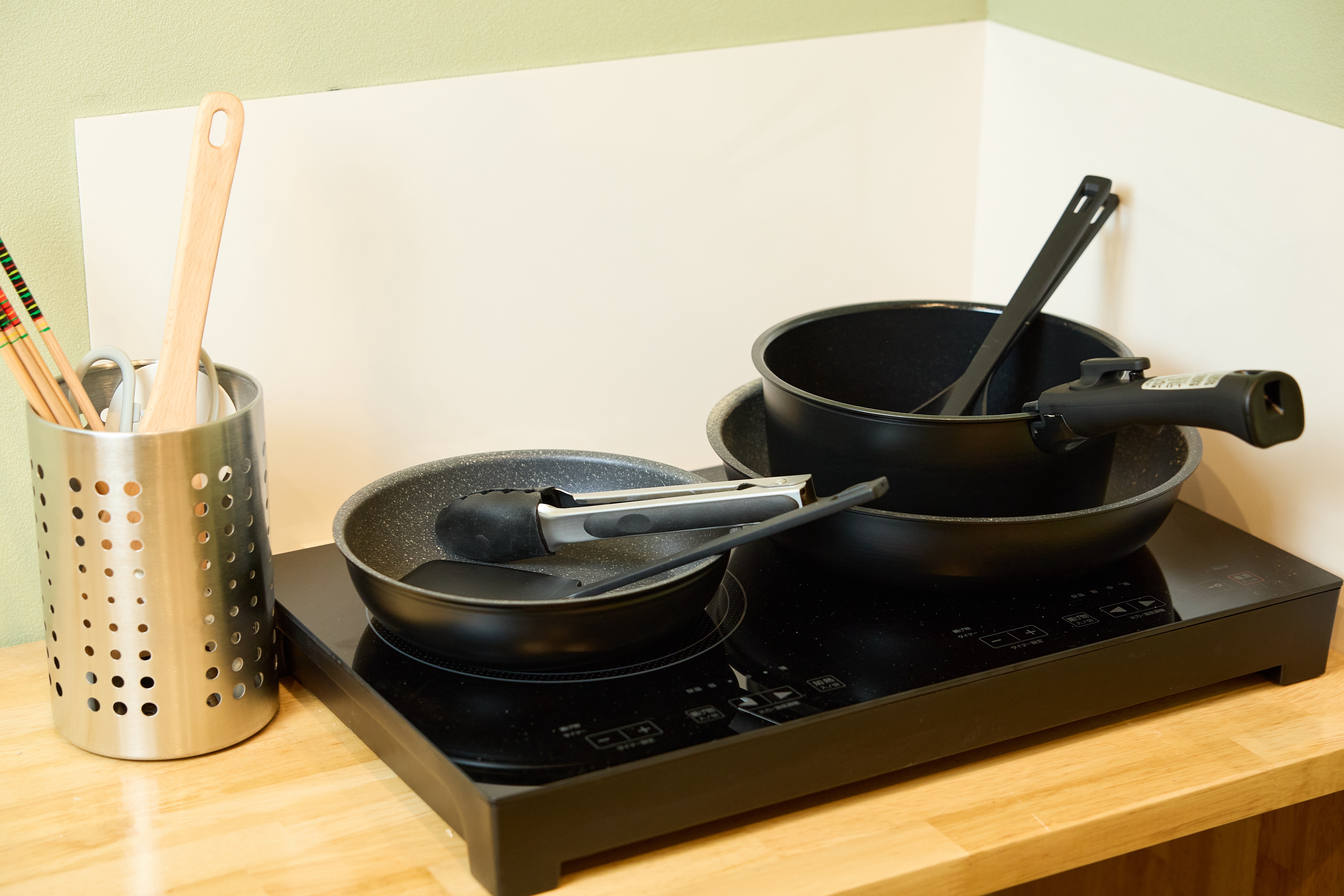 IH２口コンロ・調理器具