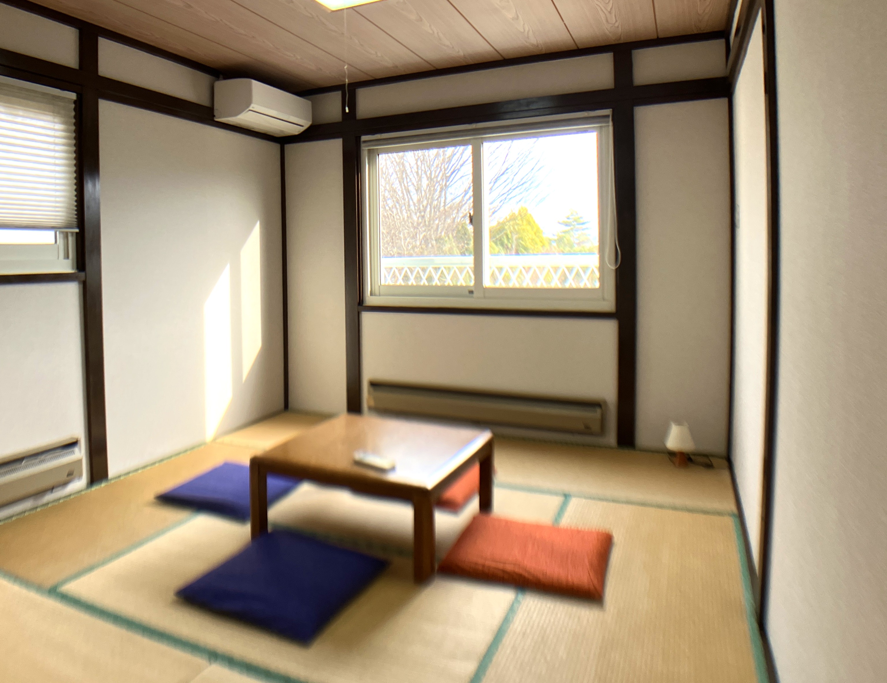 和室でリラックス