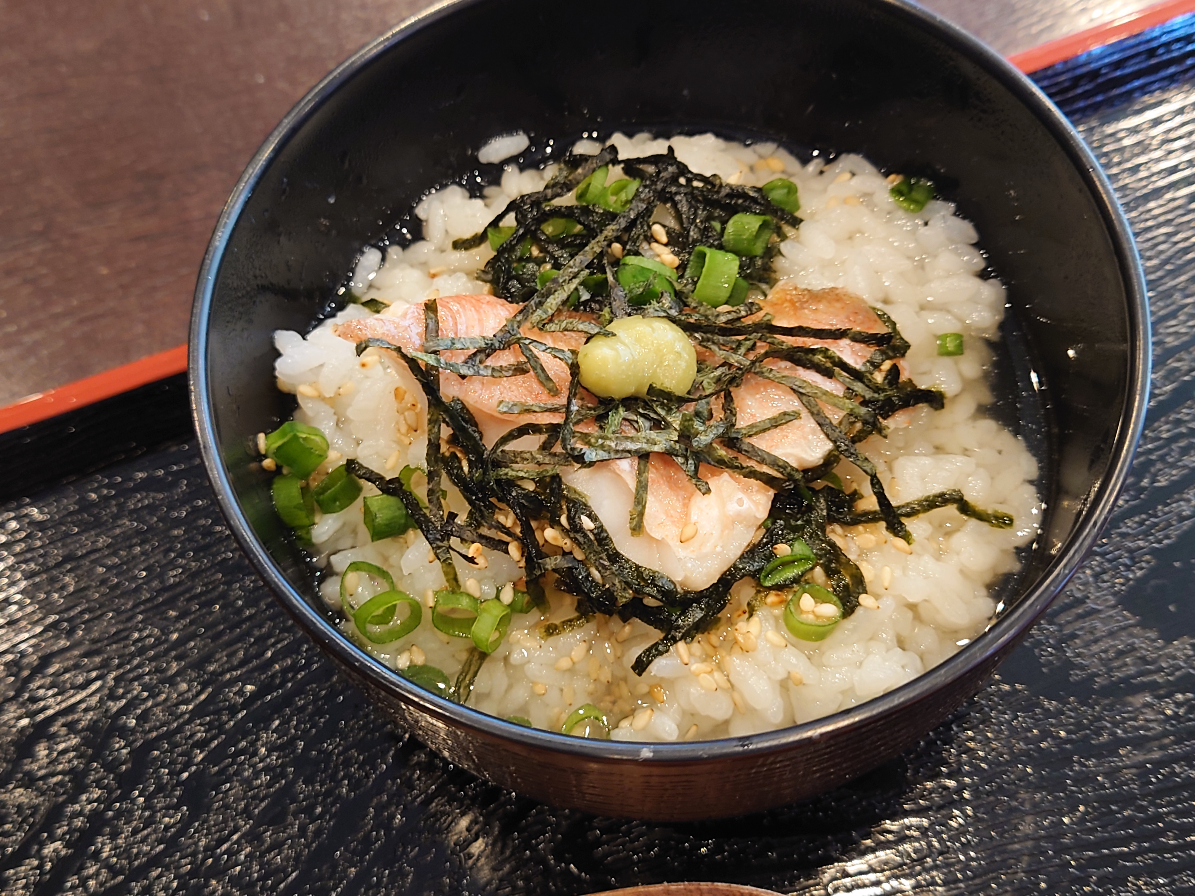 出汁茶漬け（朝食）