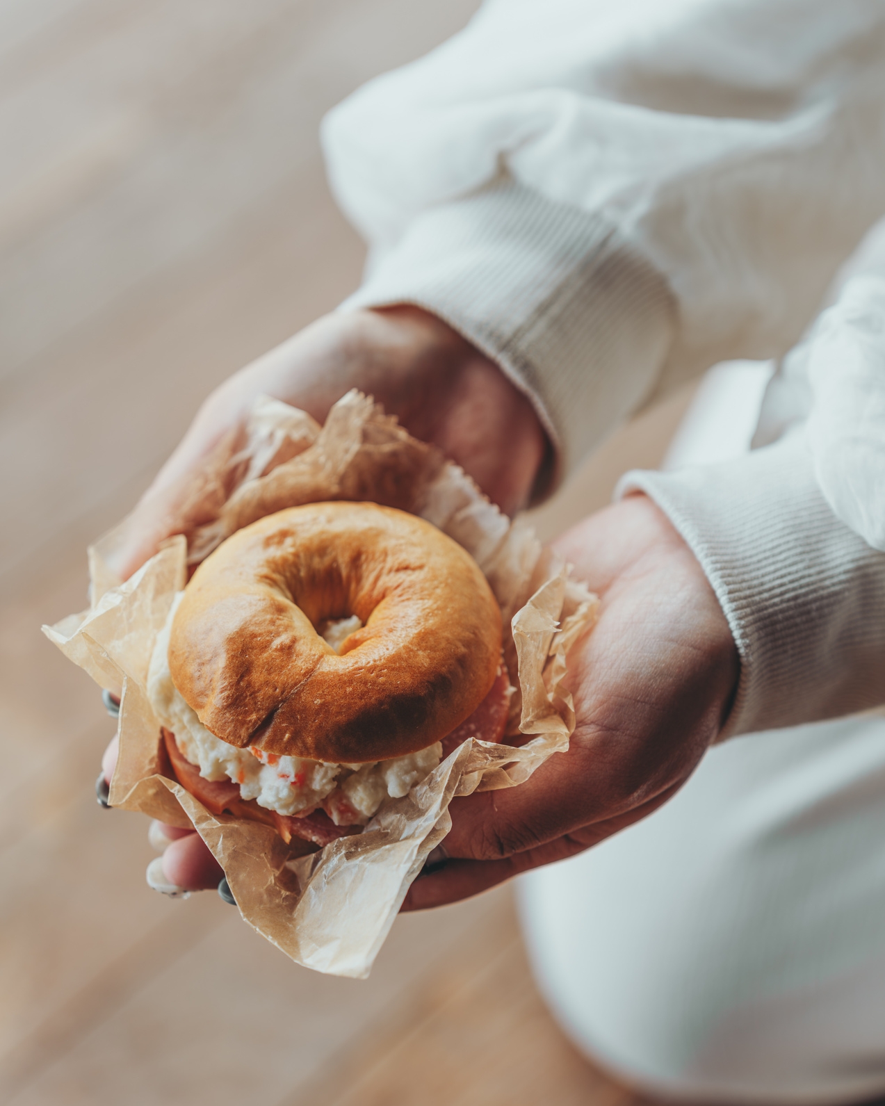 朝食（RETIME ROOM CAFE自家製ベーグルBOX＆ドリップバッグコーヒー）付※入浴手形付き