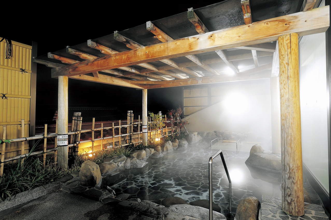 白猿の湯　露天