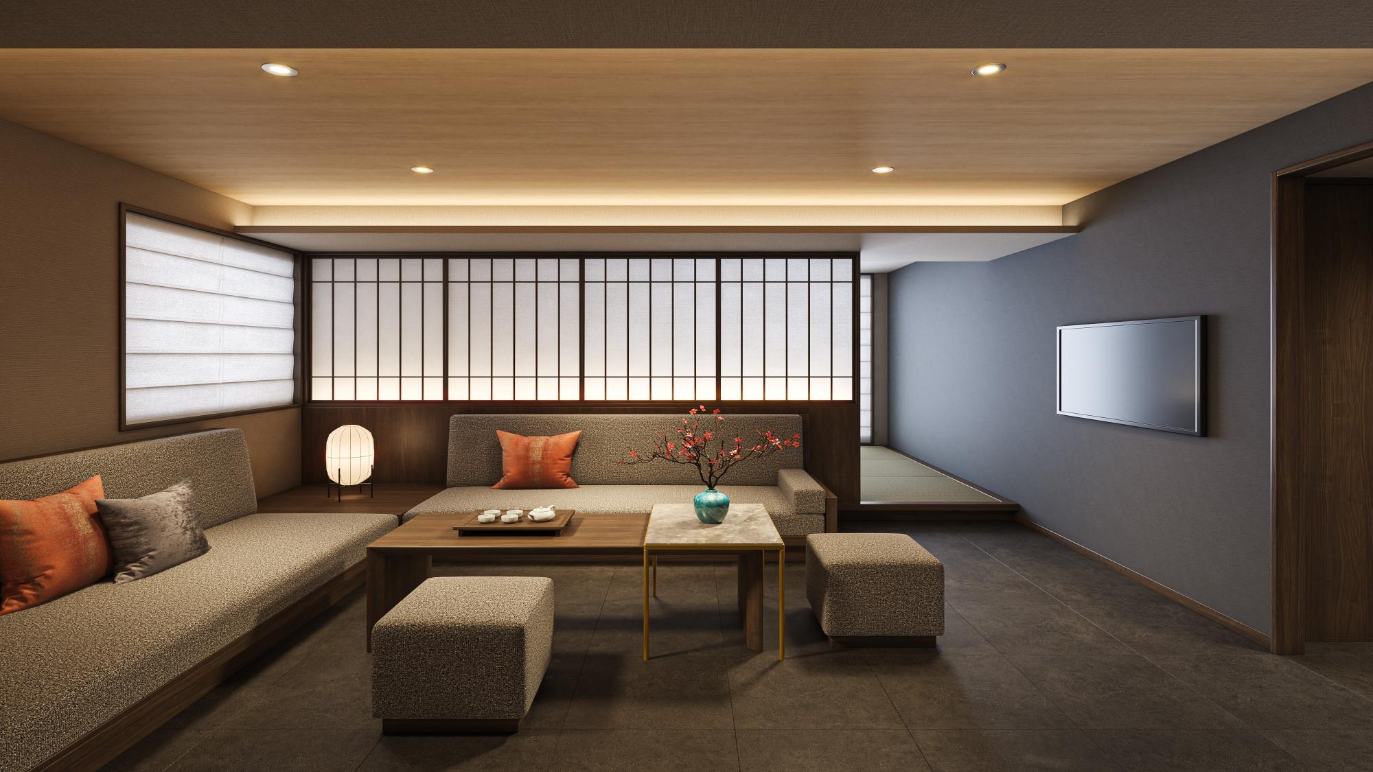 グランジャパニーズスイート ジェットバス付き（イメージ)