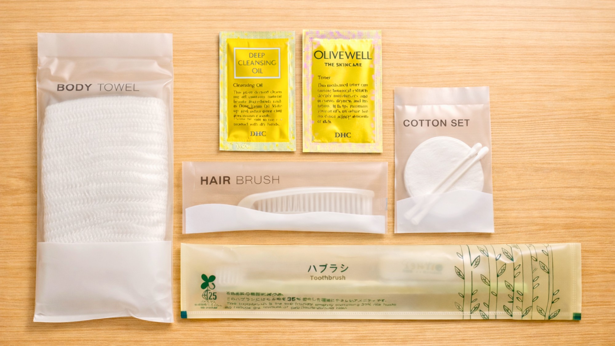 アメニティ／ご滞在に必要なアメニティをしっかりご用意。身軽な旅でも安心してお過ごしいただけます。