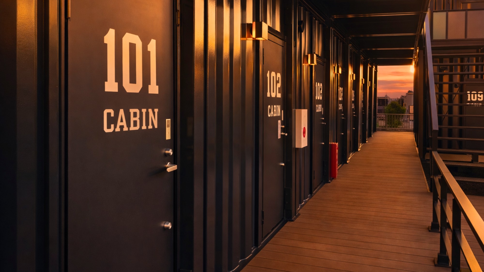 外観／2026年2月NEW OPEN！コンテナが立ち並ぶ、まるで&ldquo;大人の秘密基地&rdquo;。