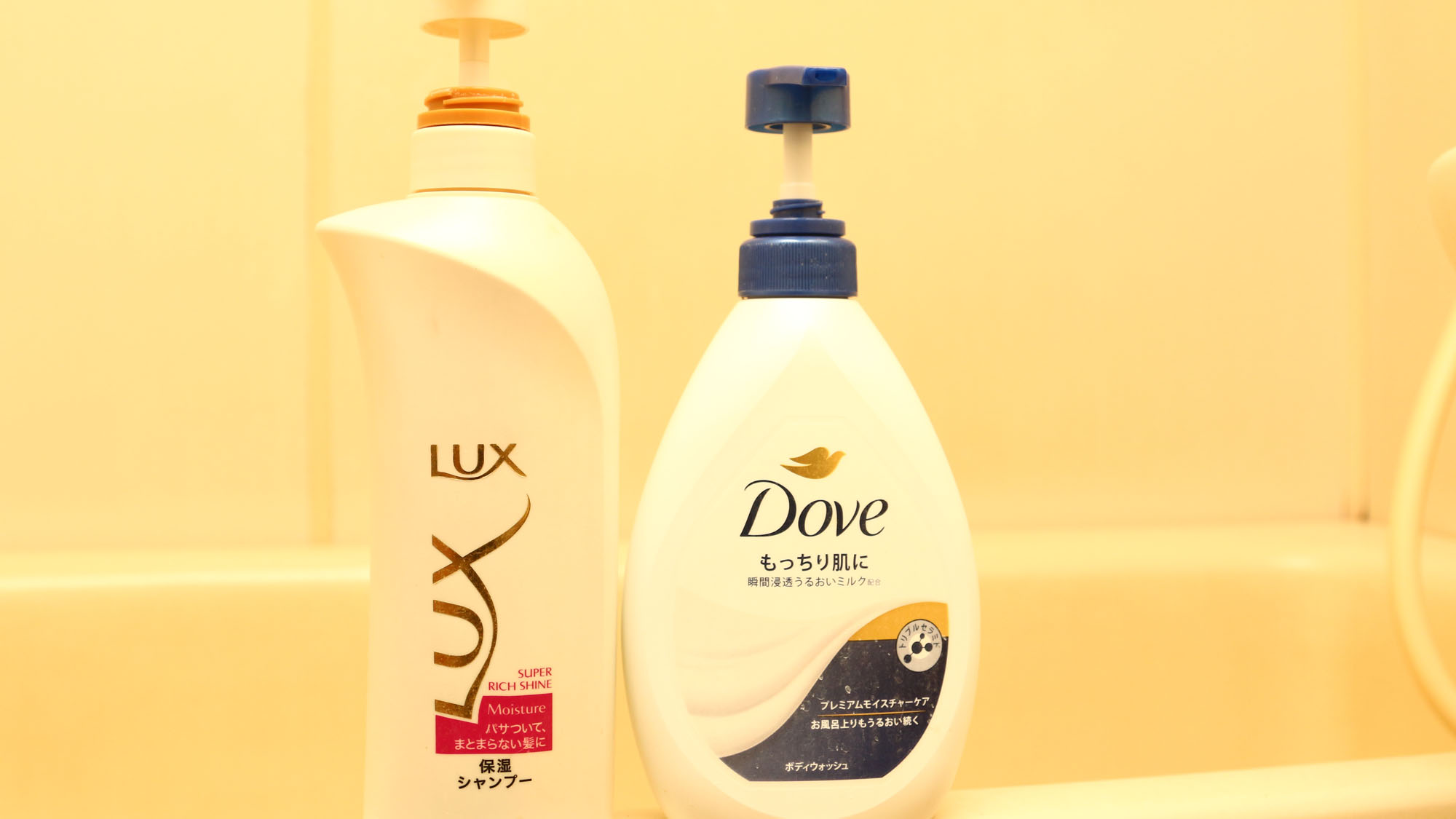 アメニティ&diams;当館はシャンプーとボディソープのみのご提供です*