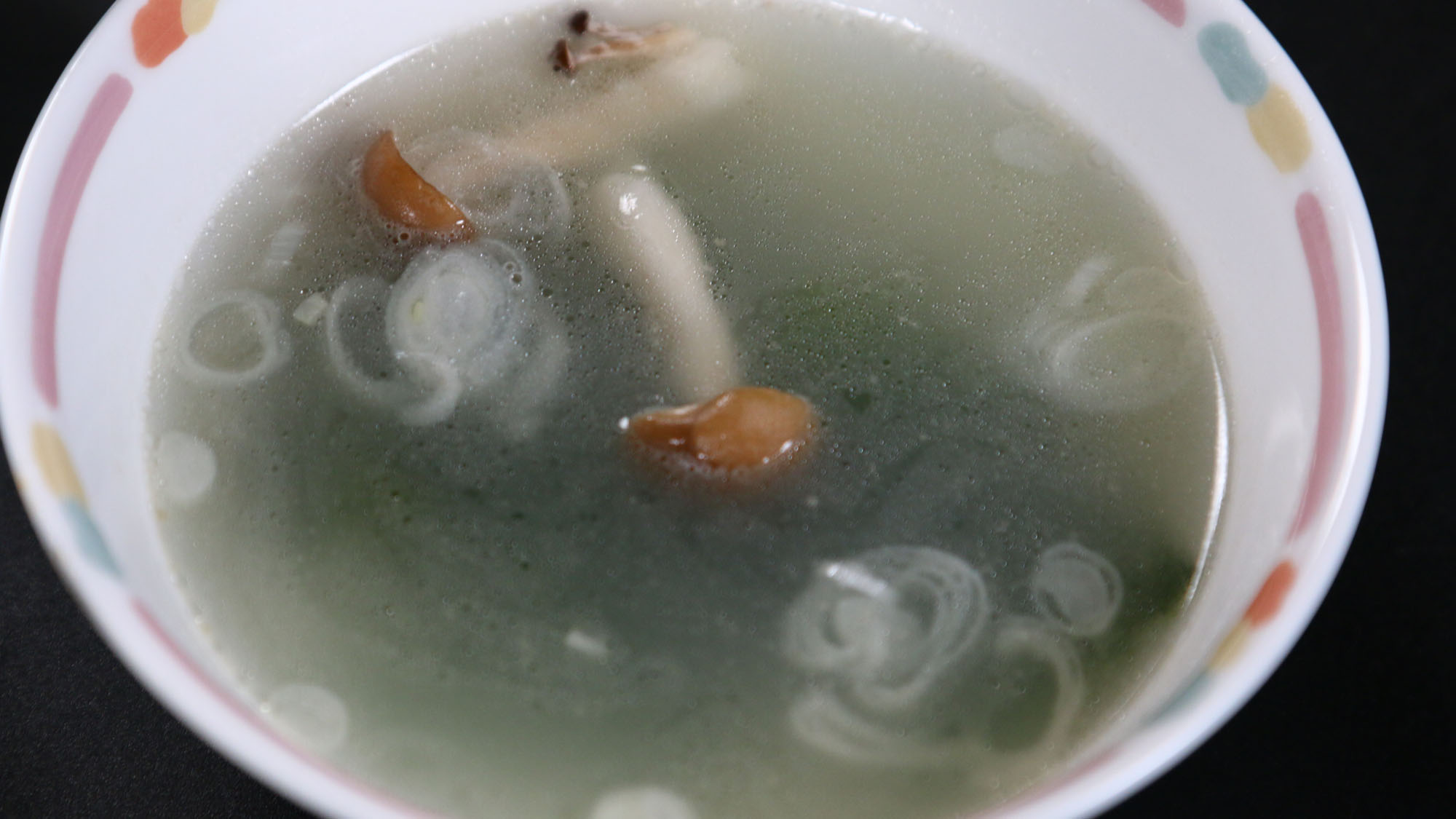 【夕食】ある日の夕食の一例　汁物*