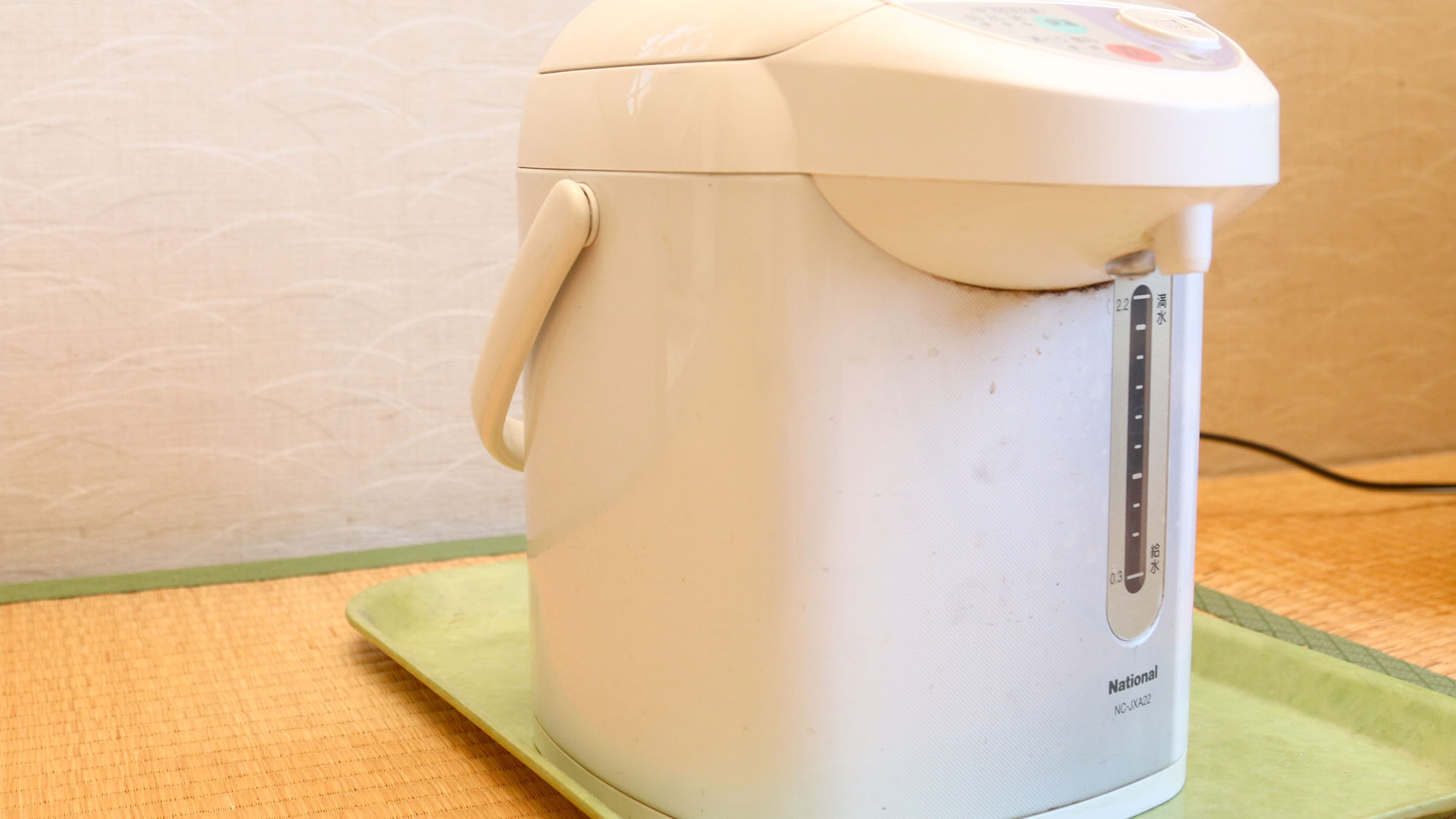 【本館客室備品】電気ポット完備しています*